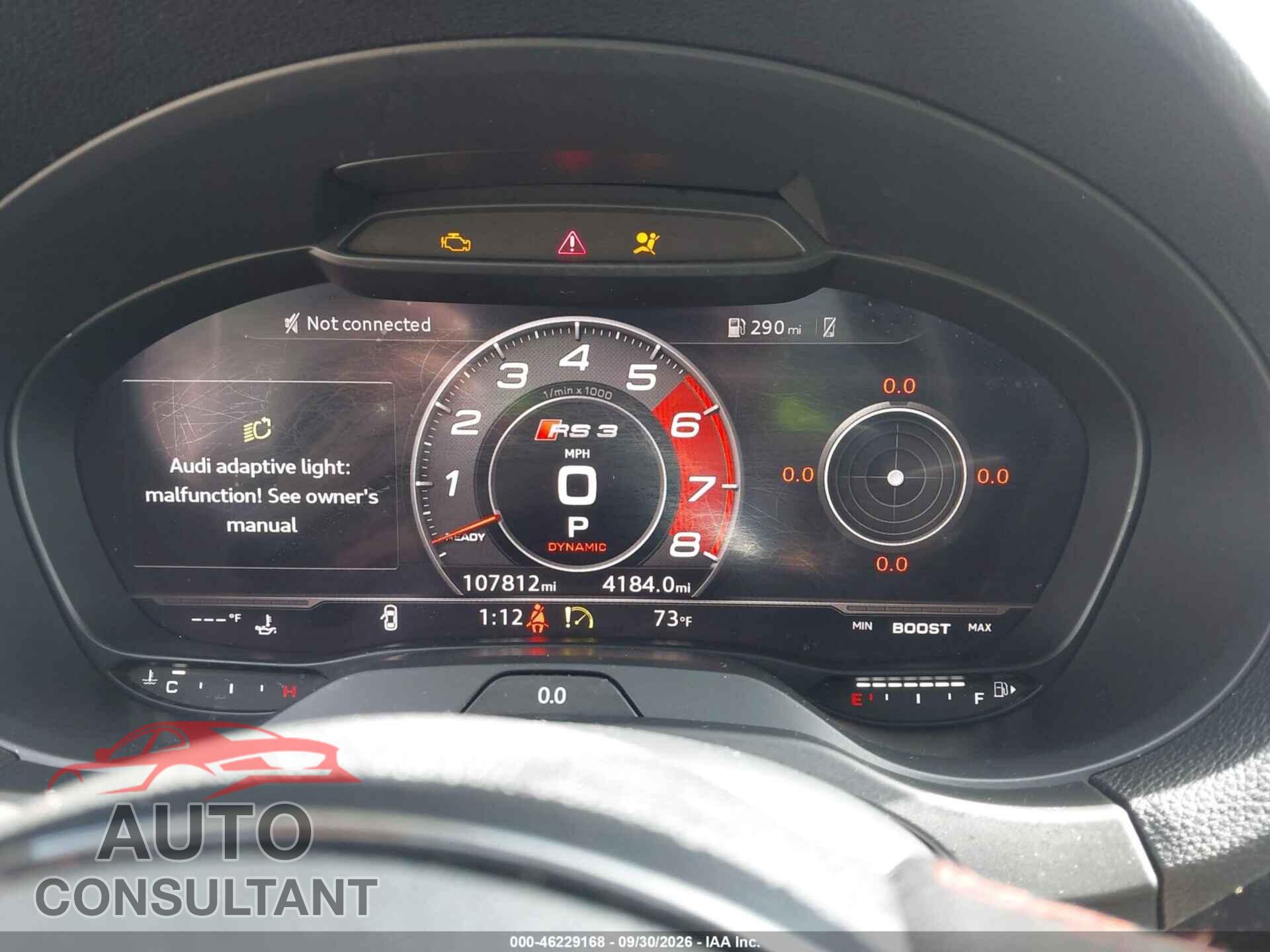AUDI RS 3 2020 - WUABWGFF8LA903302