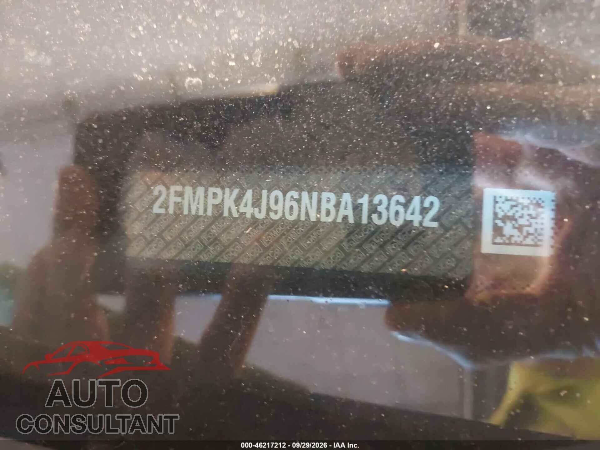 FORD EDGE 2022 - 2FMPK4J96NBA13642