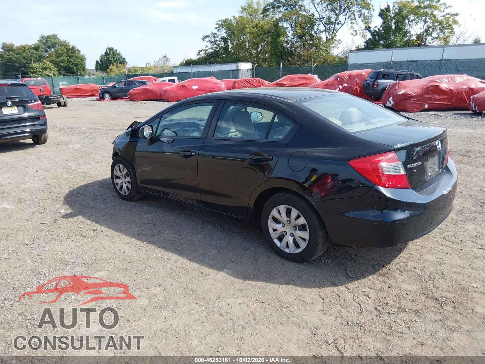 HONDA CIVIC 2012 - 19XFB2F58CE328801