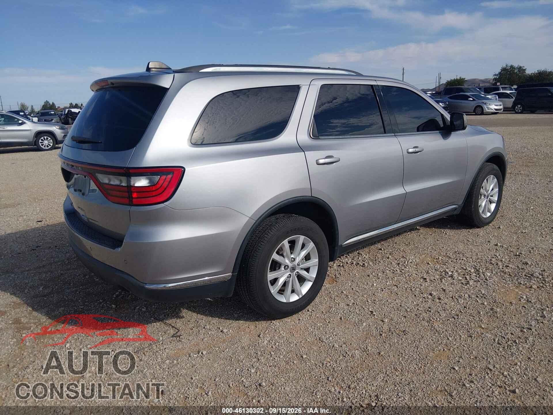 DODGE DURANGO 2019 - 1C4RDJAG9KC535410