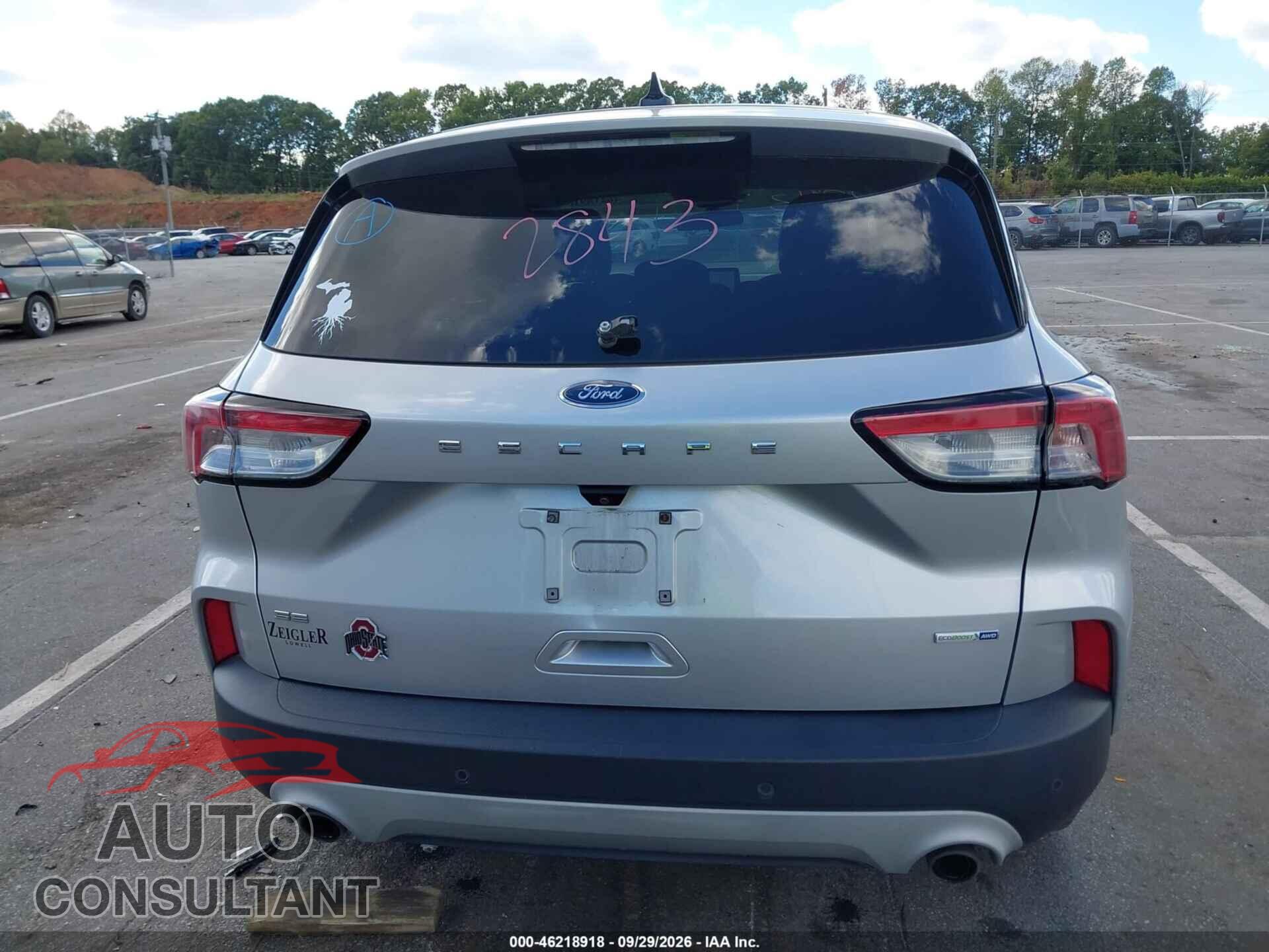 FORD ESCAPE 2020 - 1FMCU9G60LUA16577