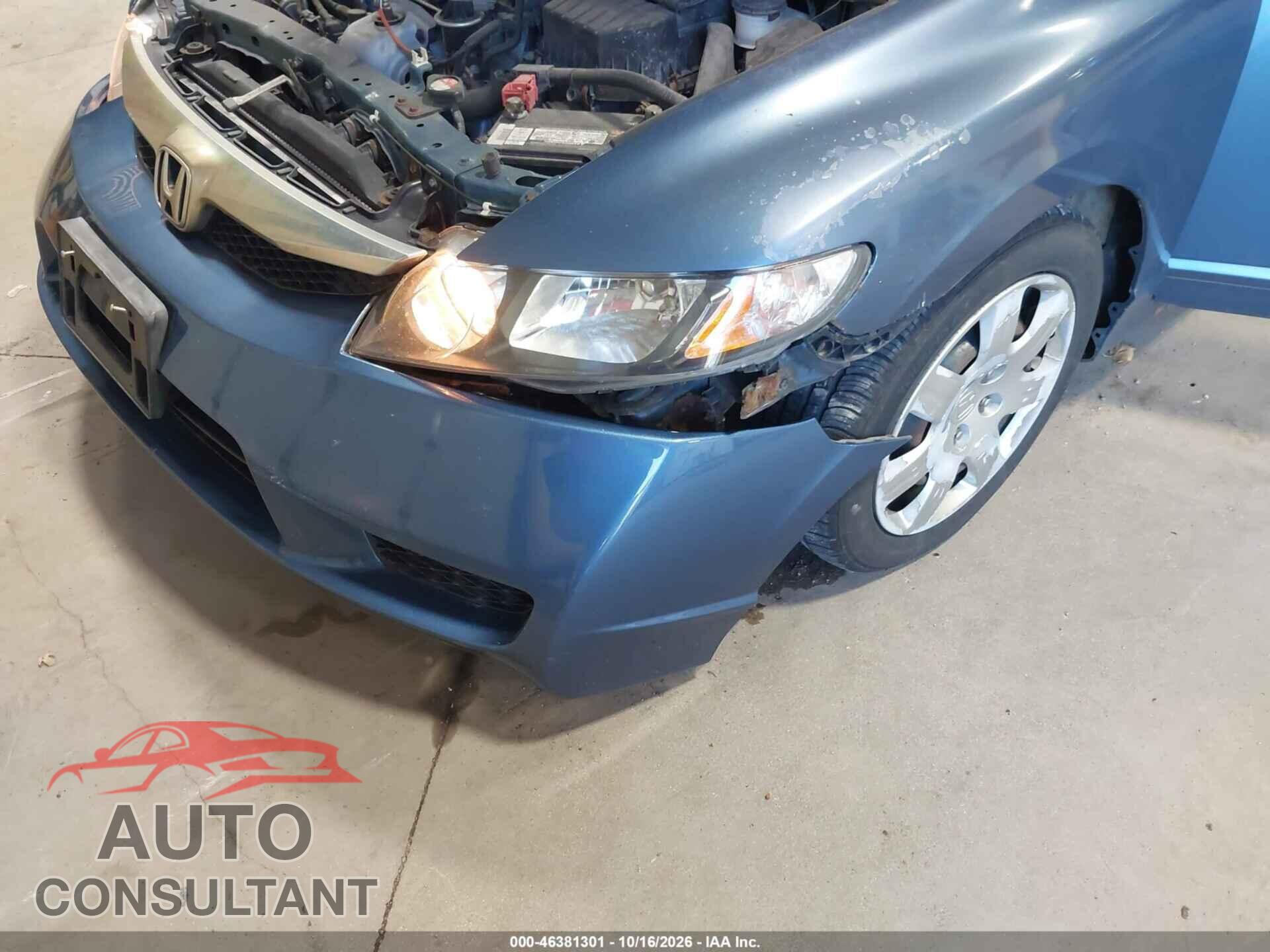 HONDA CIVIC 2010 - 2HGFA1F59AH303955