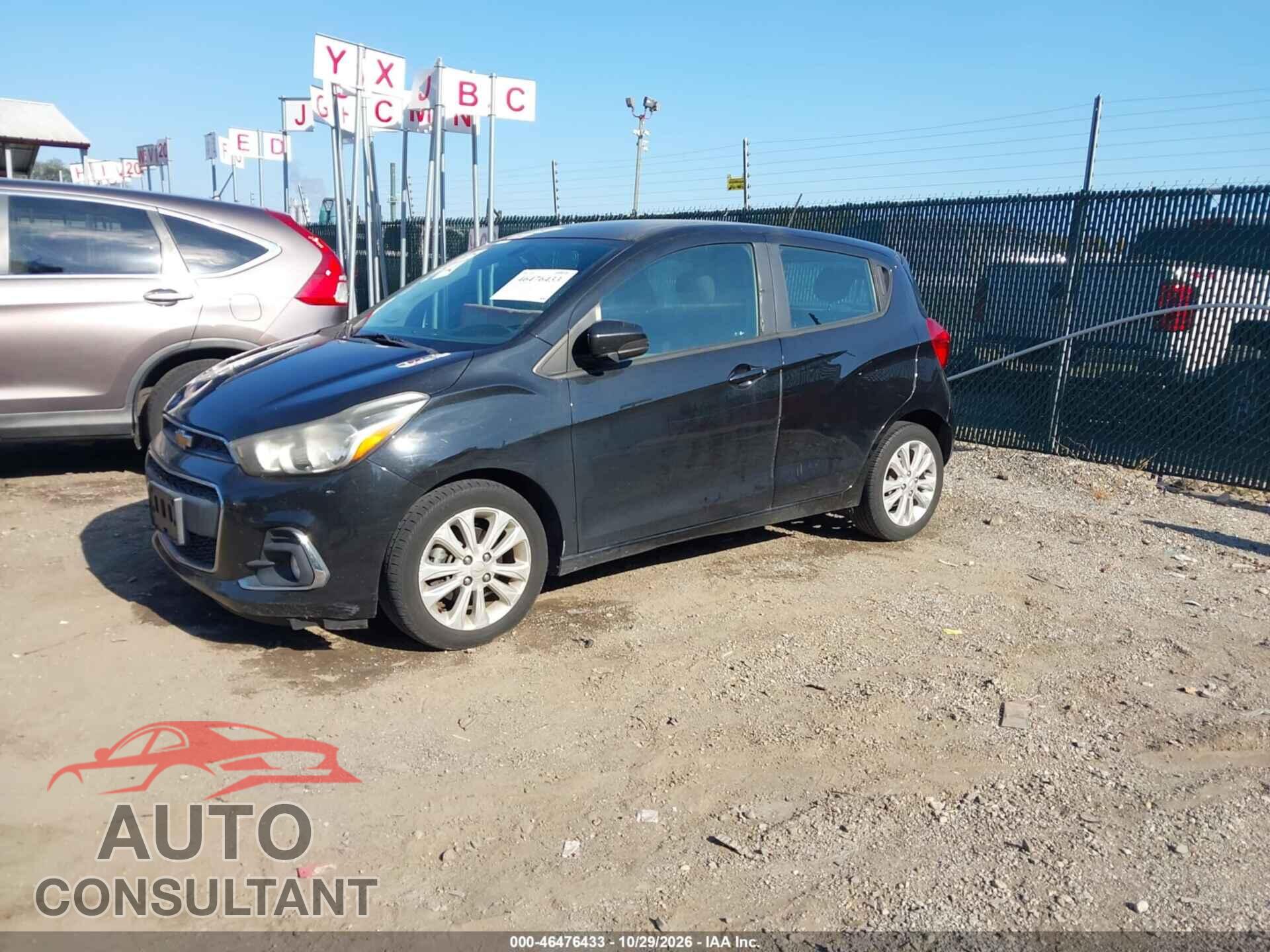 CHEVROLET SPARK 2017 - KL8CD6SA6HC751956