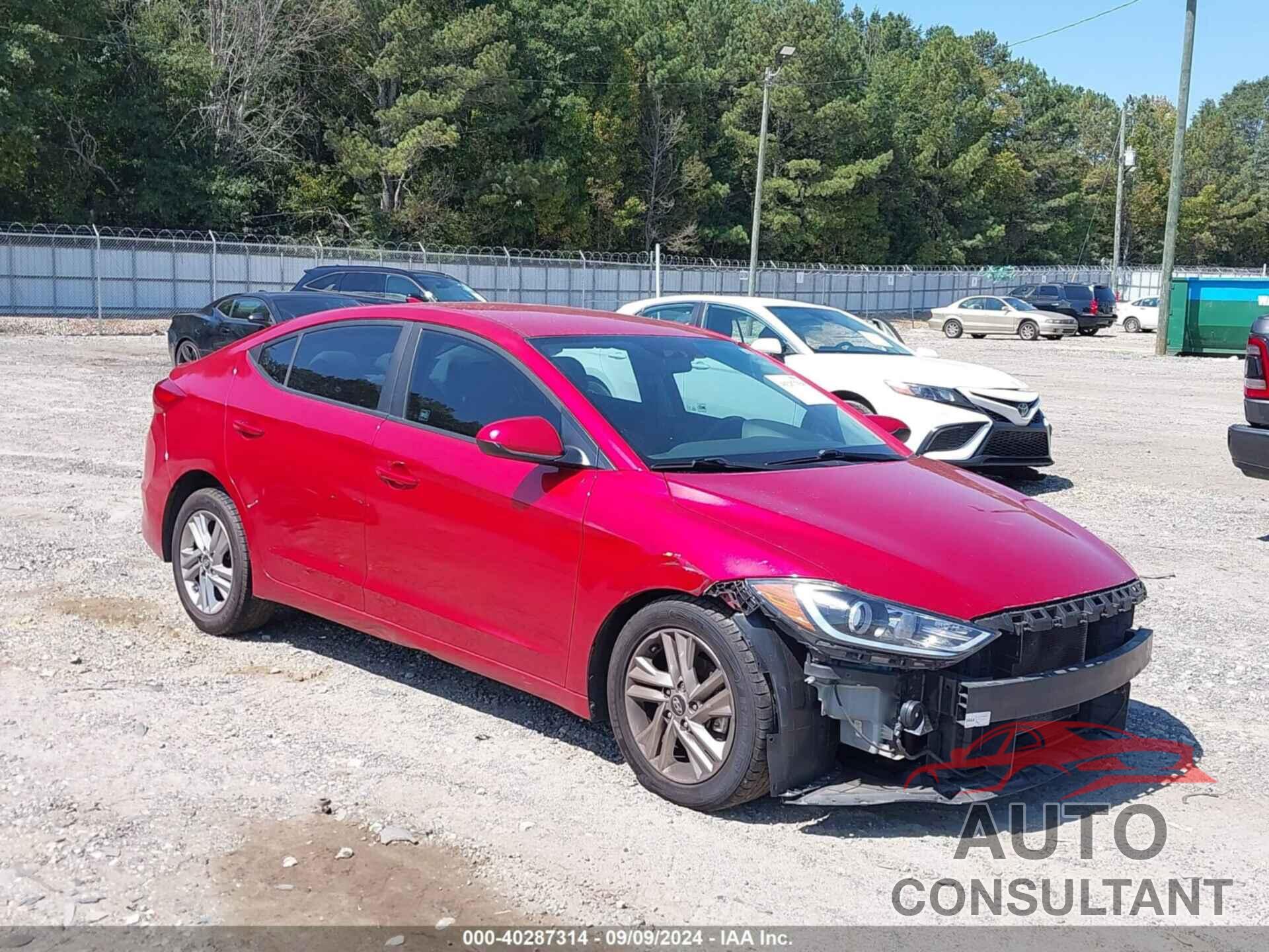 HYUNDAI ELANTRA 2017 - 5NPD84LF5HH086051