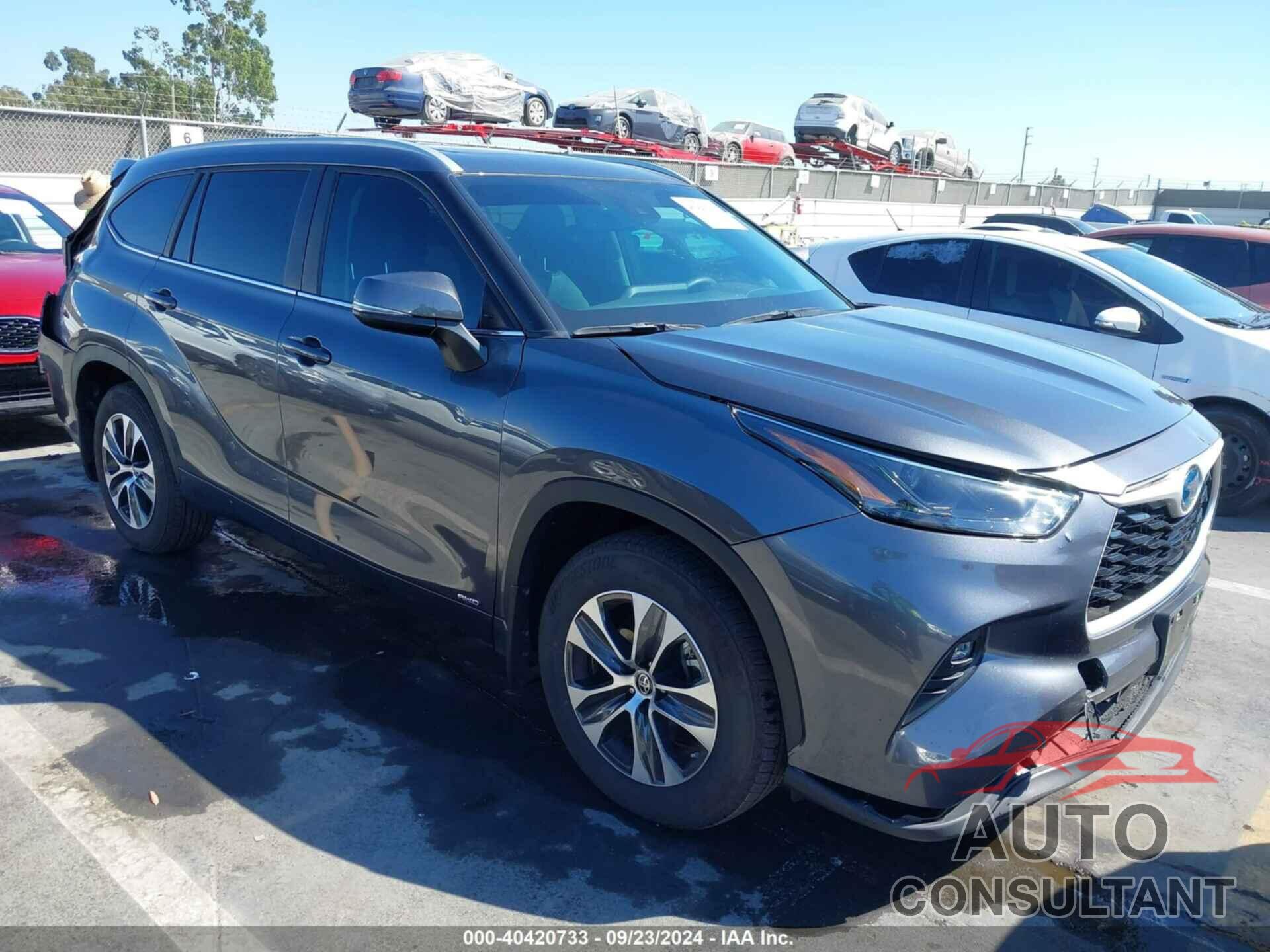 TOYOTA HIGHLANDER 2024 - 5TDKBRCH2RS615152