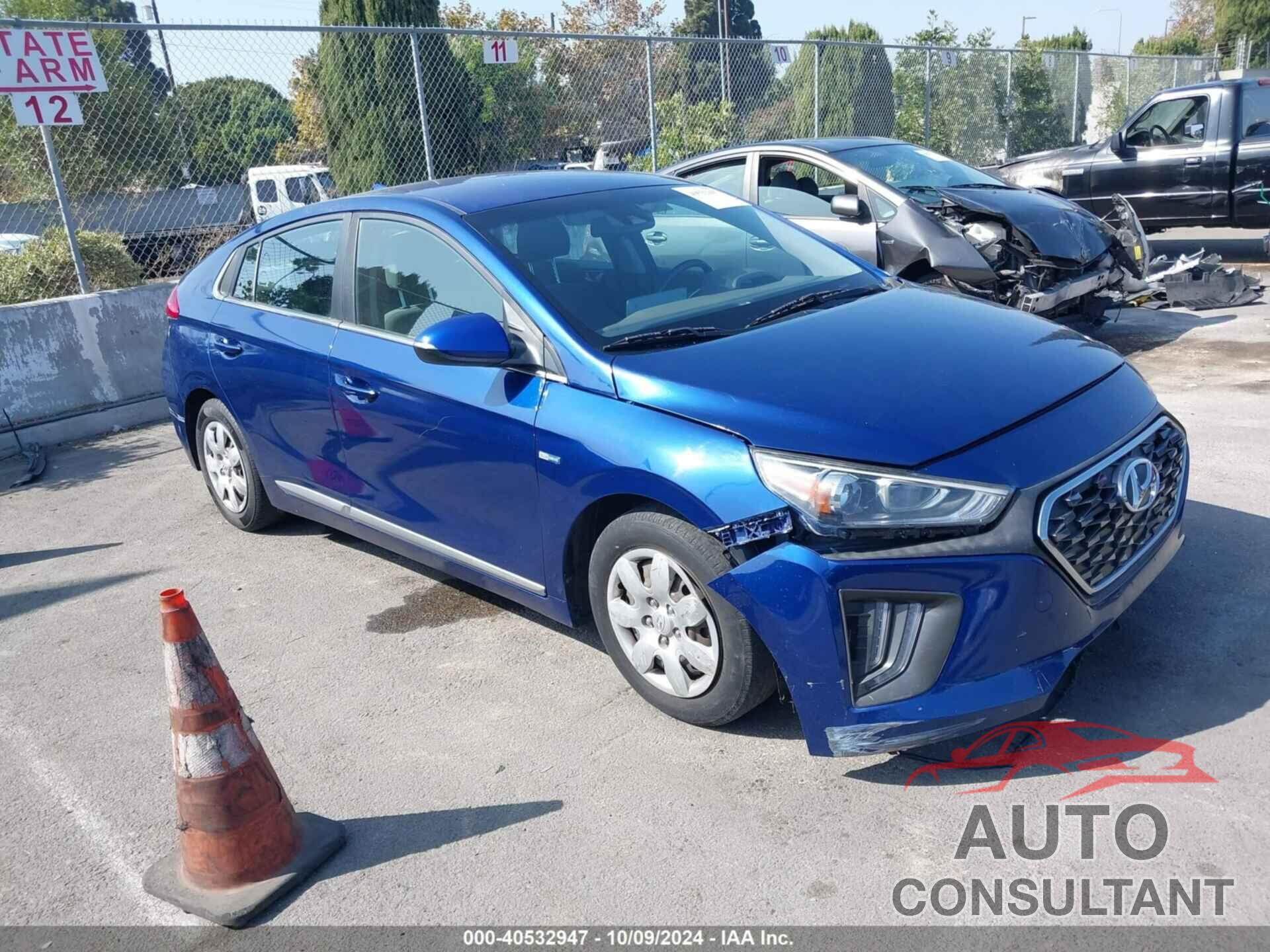 HYUNDAI IONIQ HYBRID 2020 - KMHC75LC3LU240244