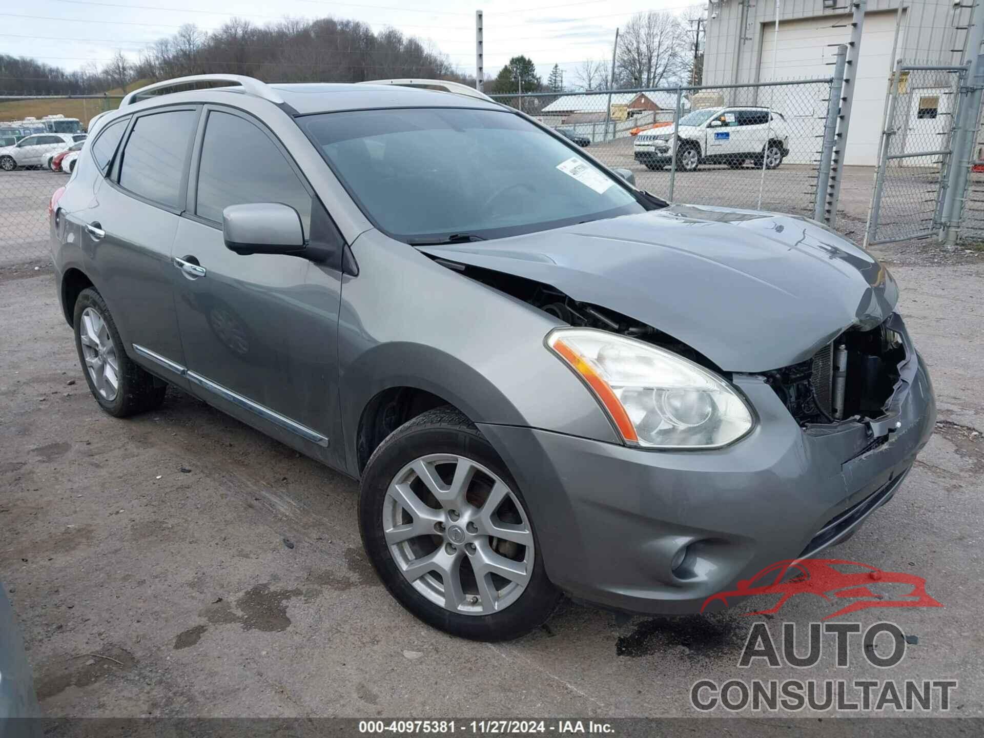 NISSAN ROGUE 2012 - JN8AS5MV3CW417989