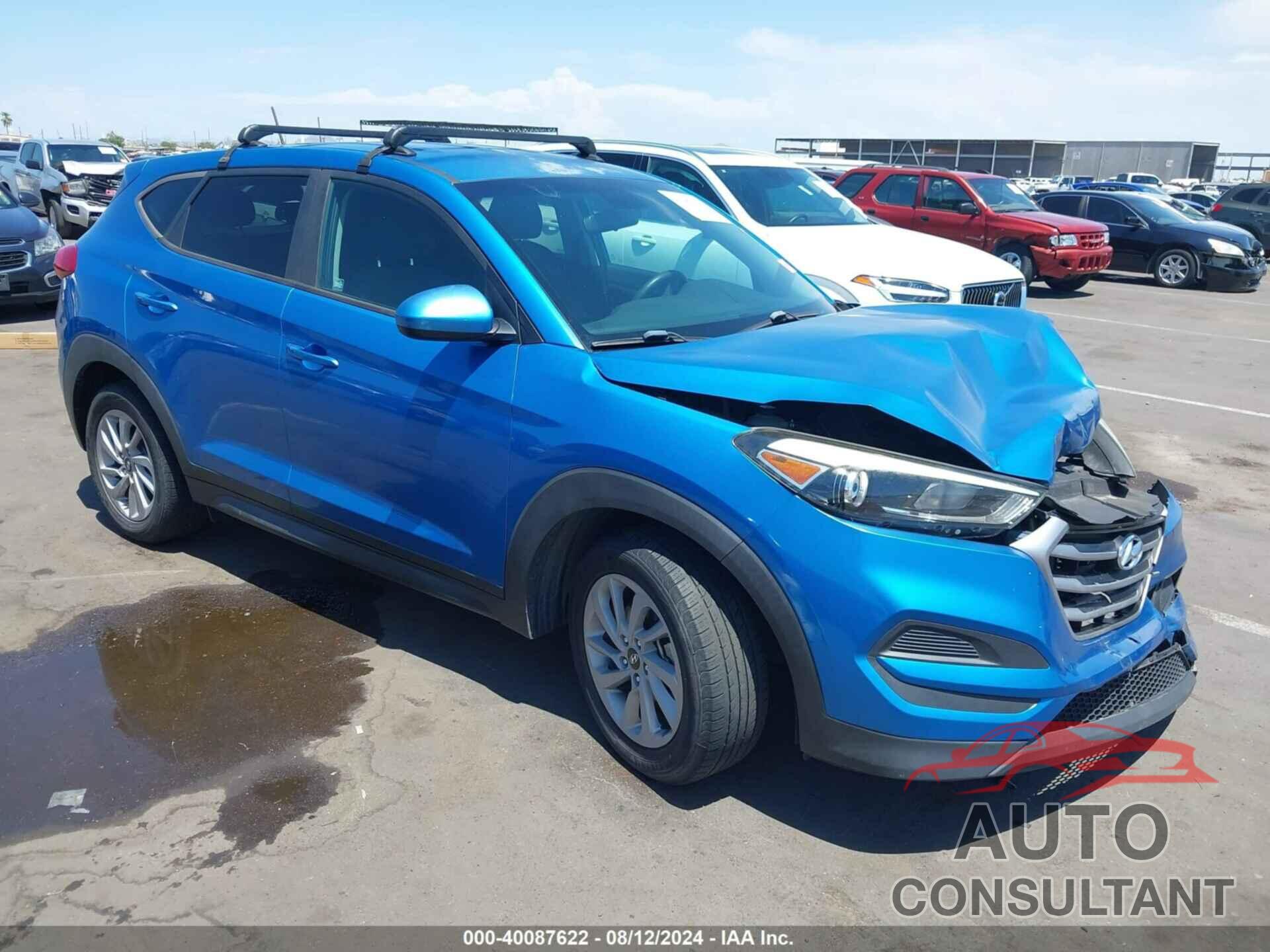 HYUNDAI TUCSON 2017 - KM8J23A45HU378686