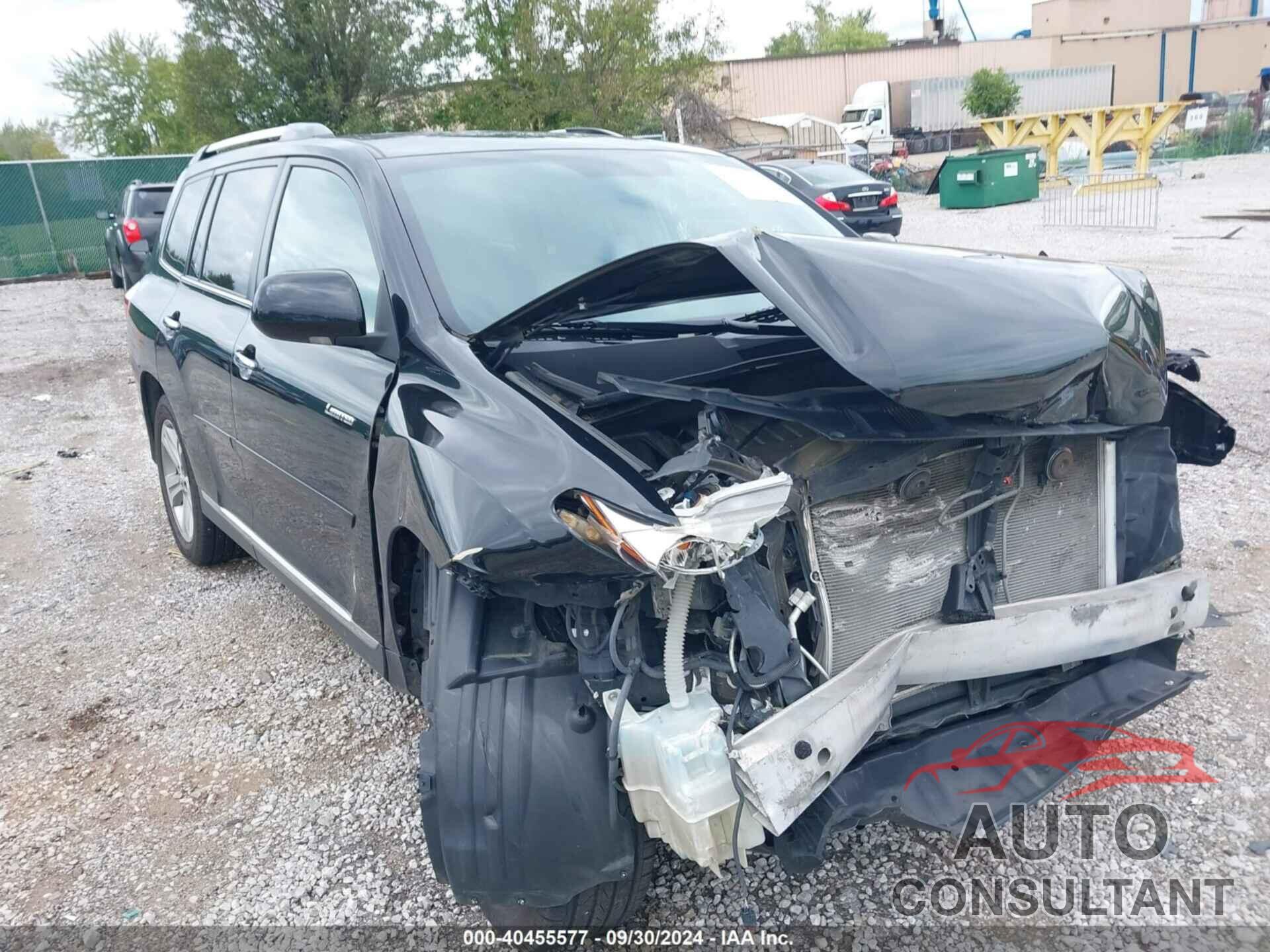 TOYOTA HIGHLANDER 2013 - 5TDDK3EH3DS221770