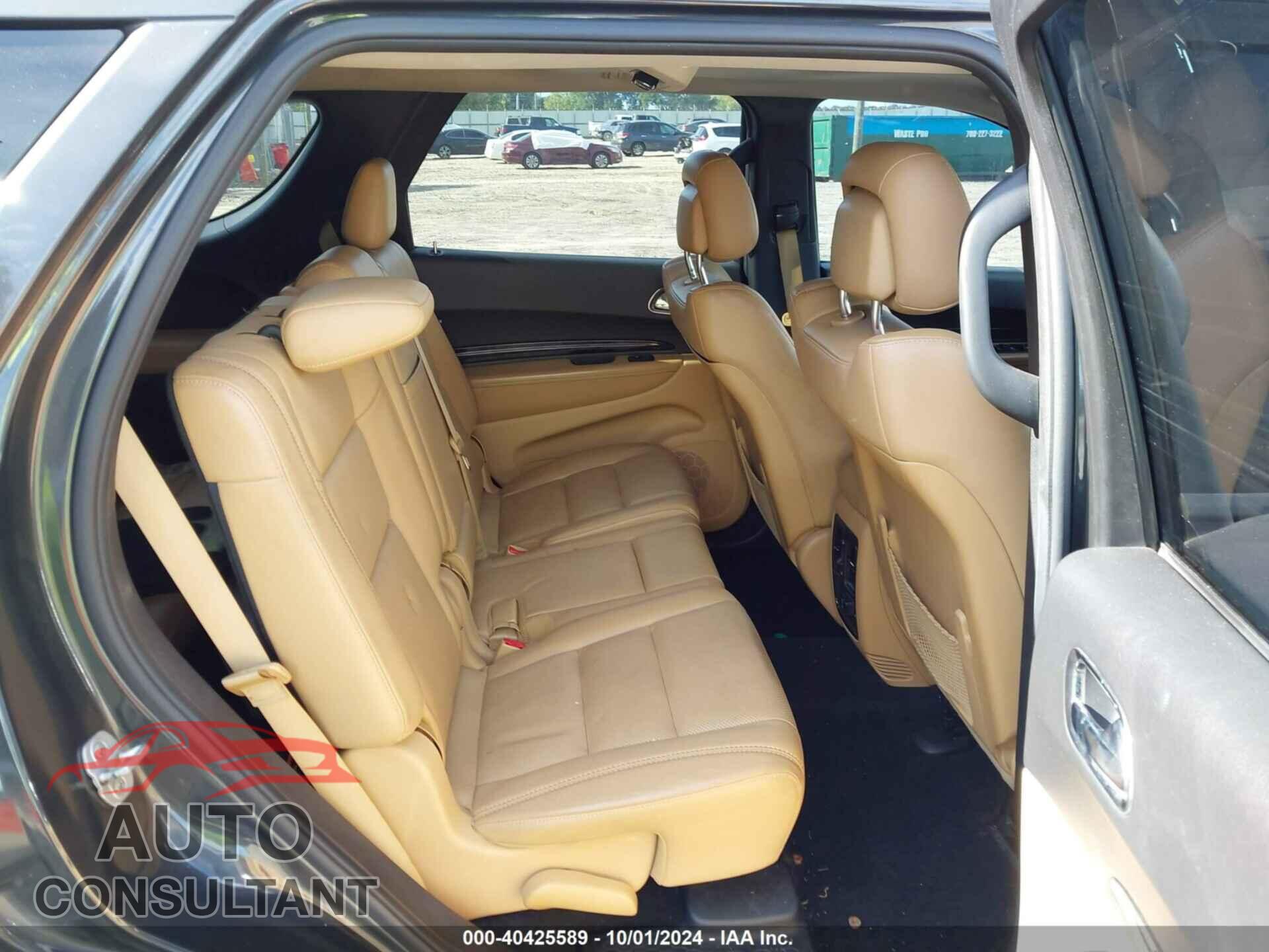 DODGE DURANGO 2011 - 1D4SE5GT9BC593725