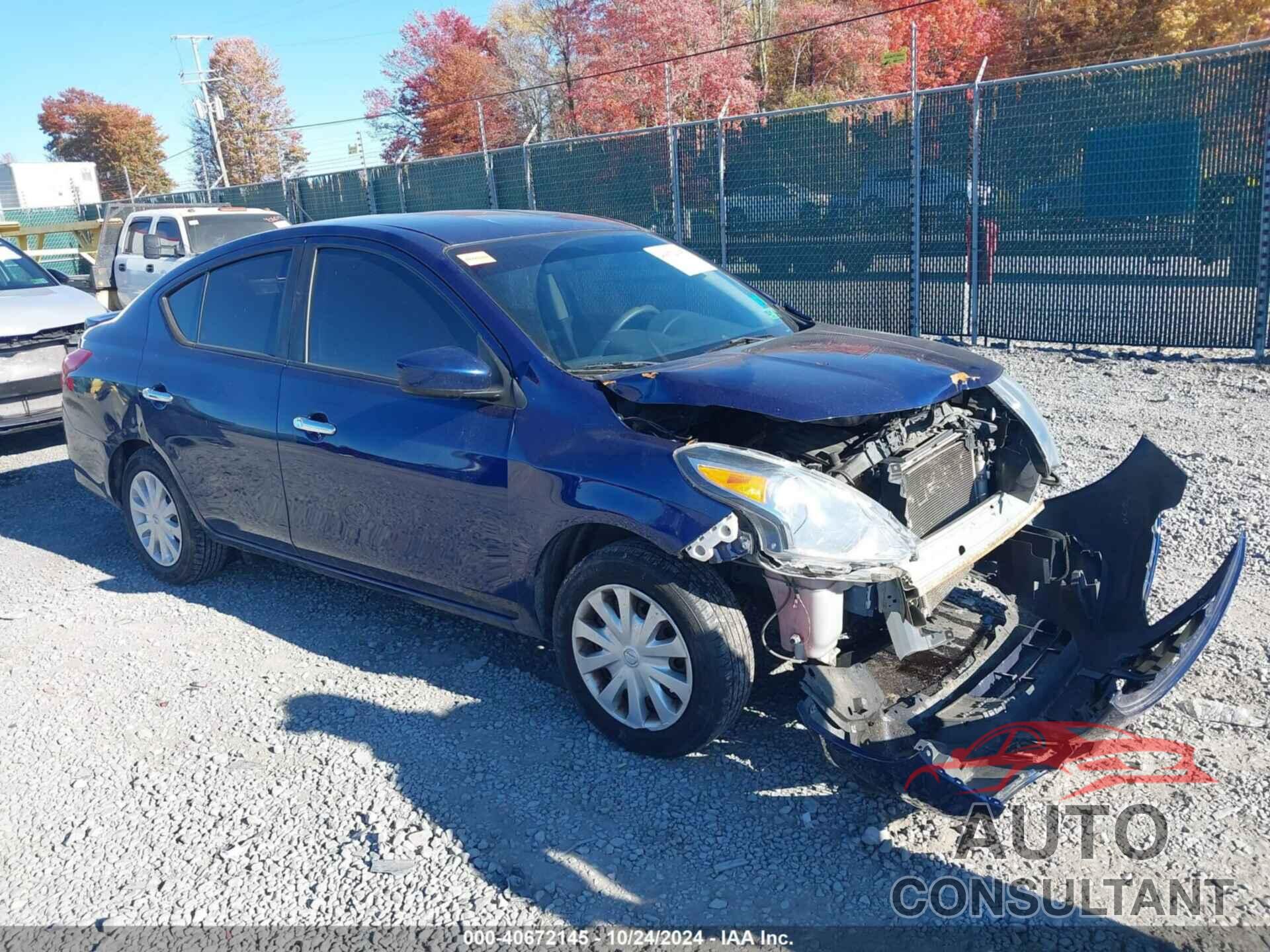 NISSAN VERSA 2019 - 3N1CN7AP1KL847086