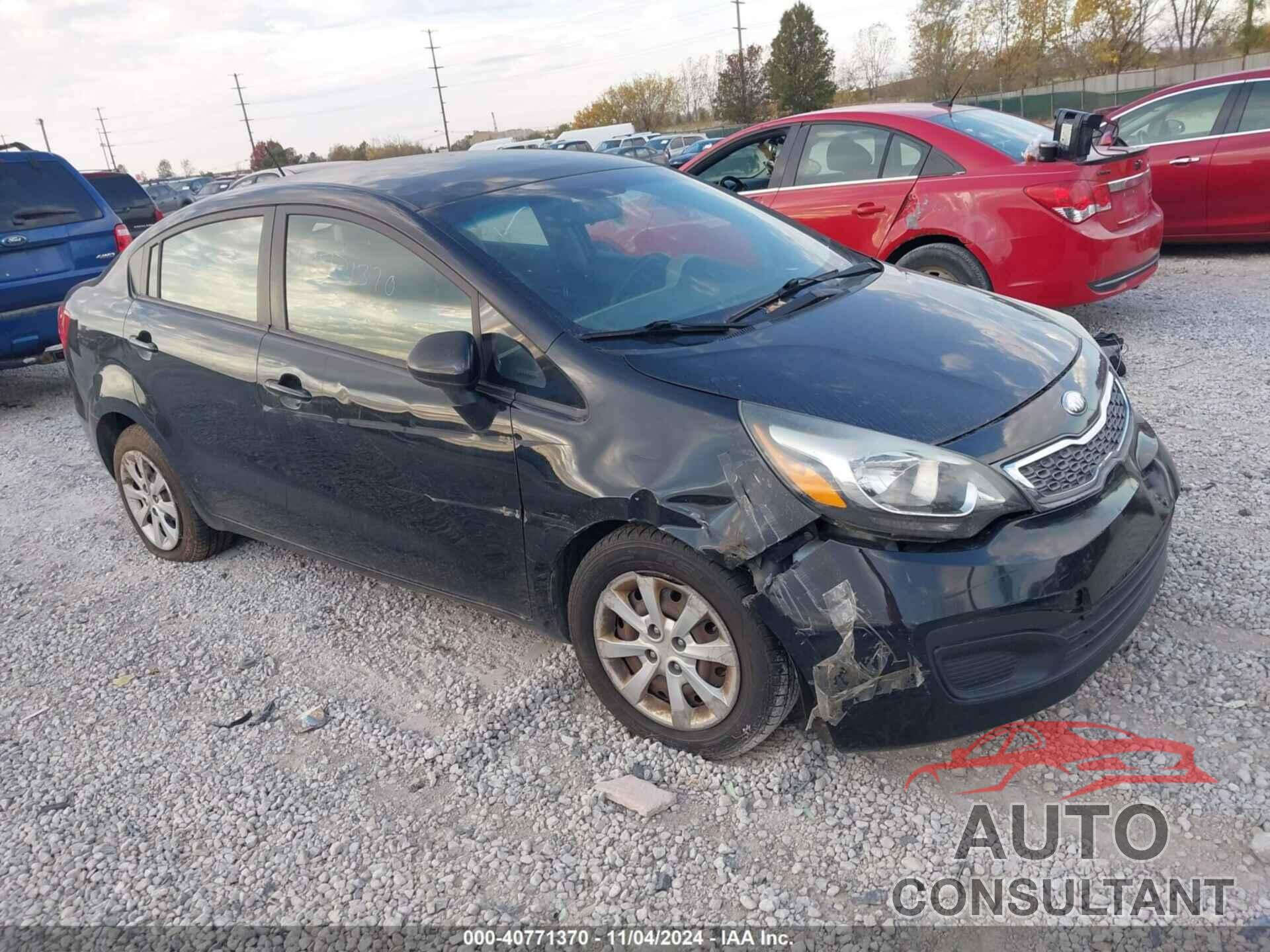 KIA RIO 2013 - KNADM4A35D6265518
