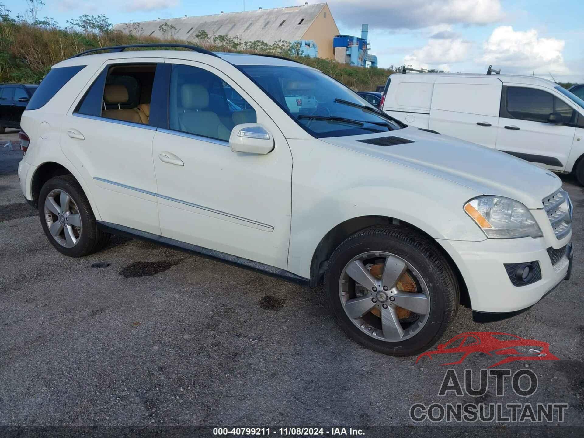 MERCEDES-BENZ ML 350 2010 - 4JGBB8GB6AA580323