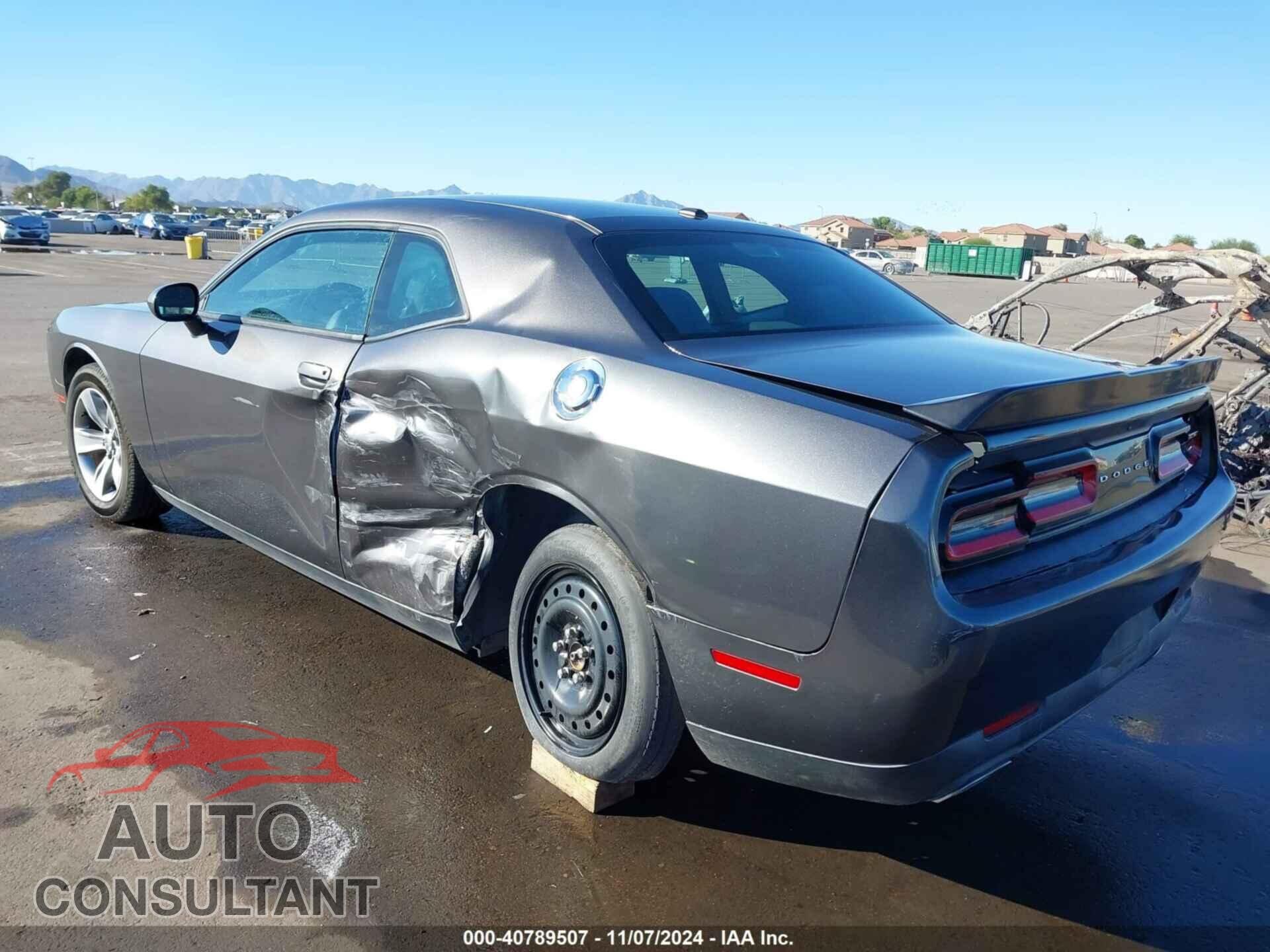 DODGE CHALLENGER 2016 - 2C3CDZAG3GH349472
