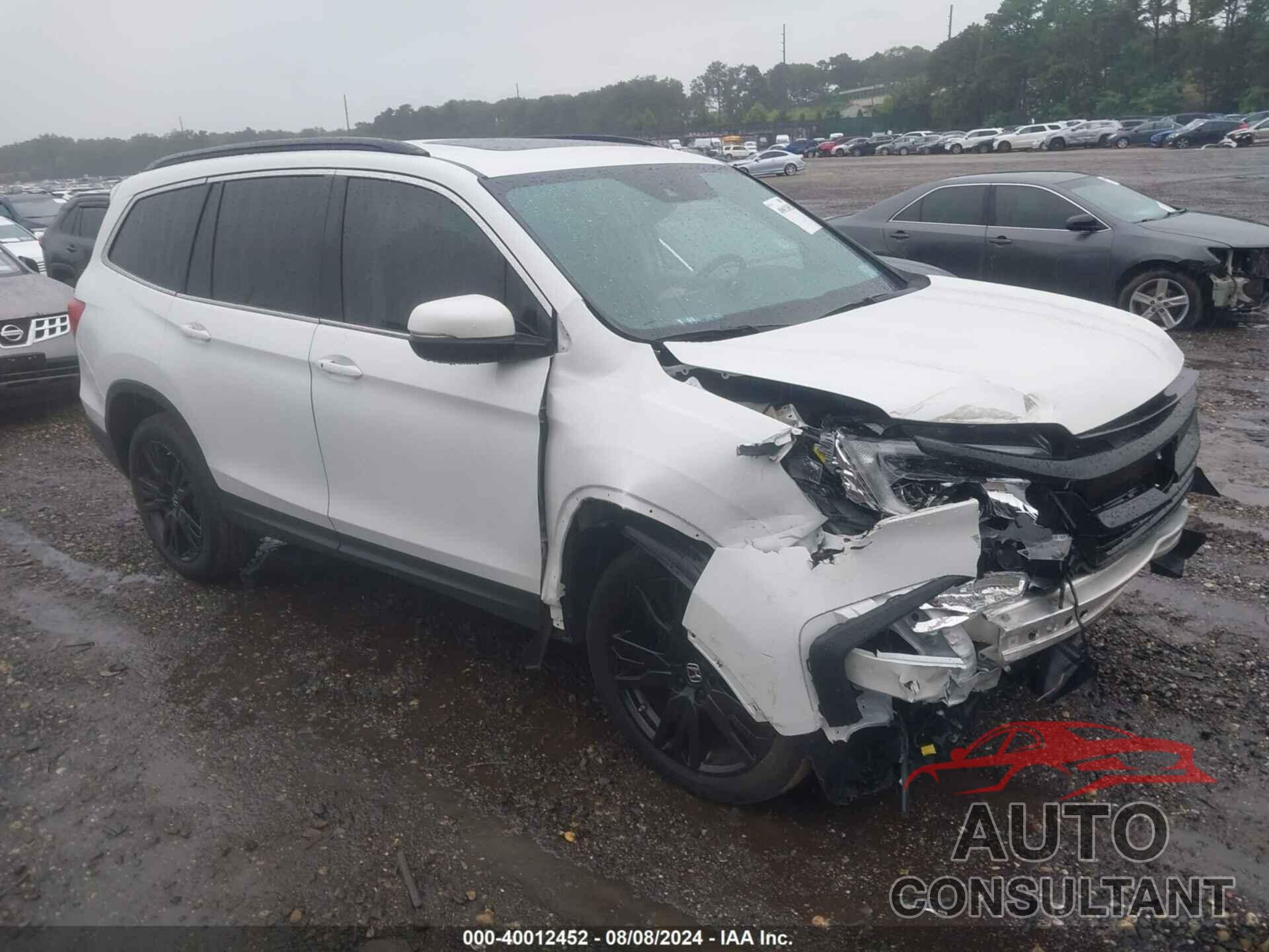 HONDA PILOT 2021 - 5FNYF6H28MB048296