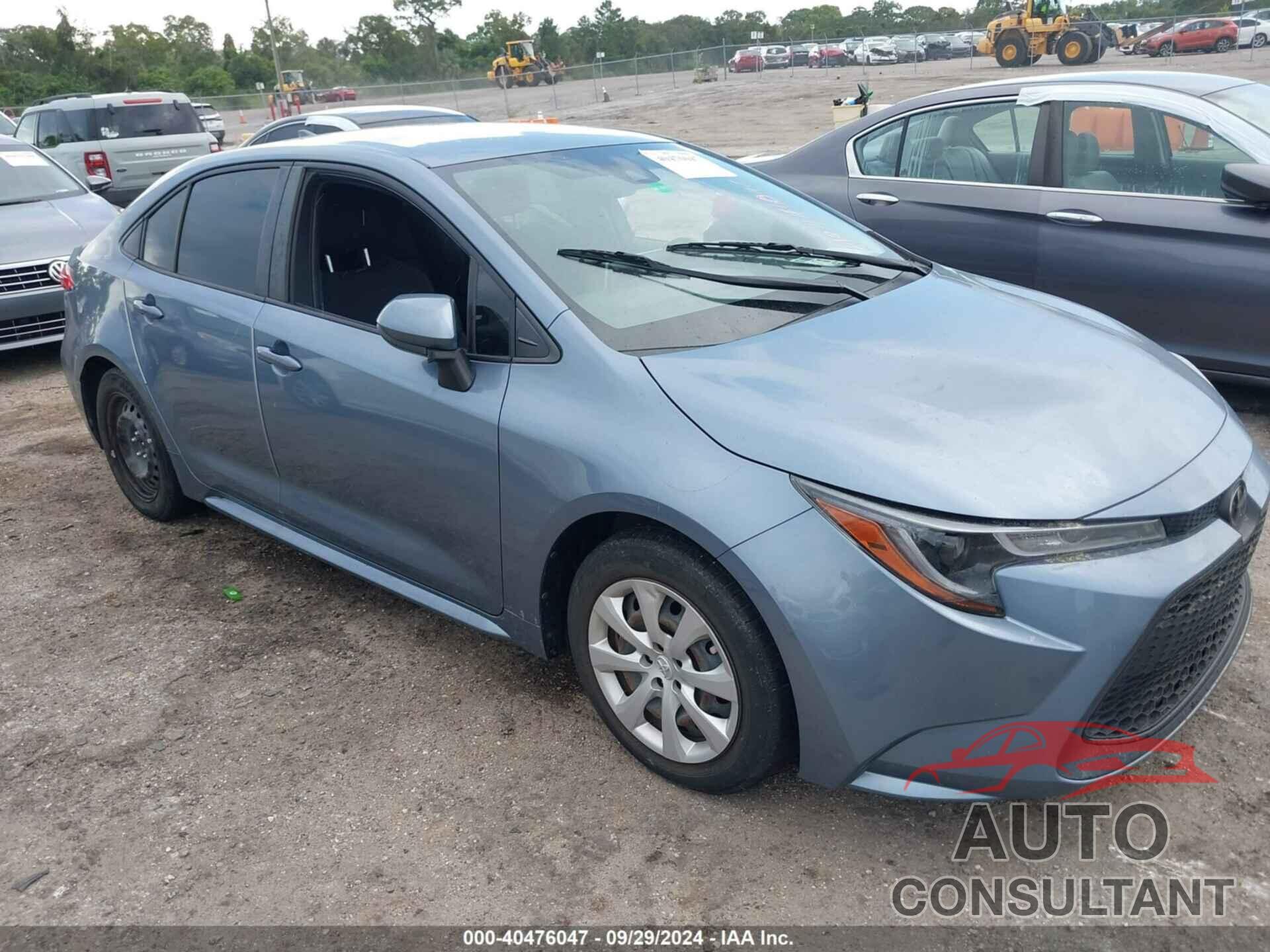 TOYOTA COROLLA 2021 - JTDEPMAE4MJ168694
