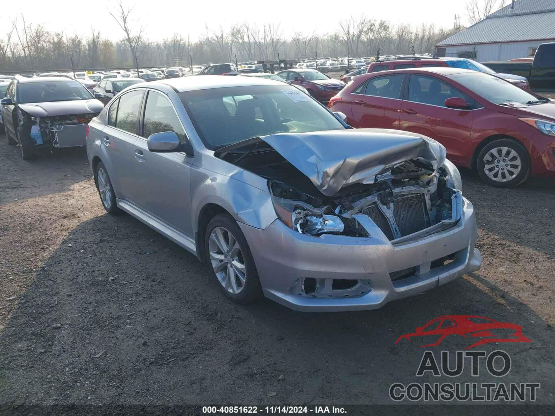 SUBARU LEGACY 2013 - 4S3BMCC67D3005859