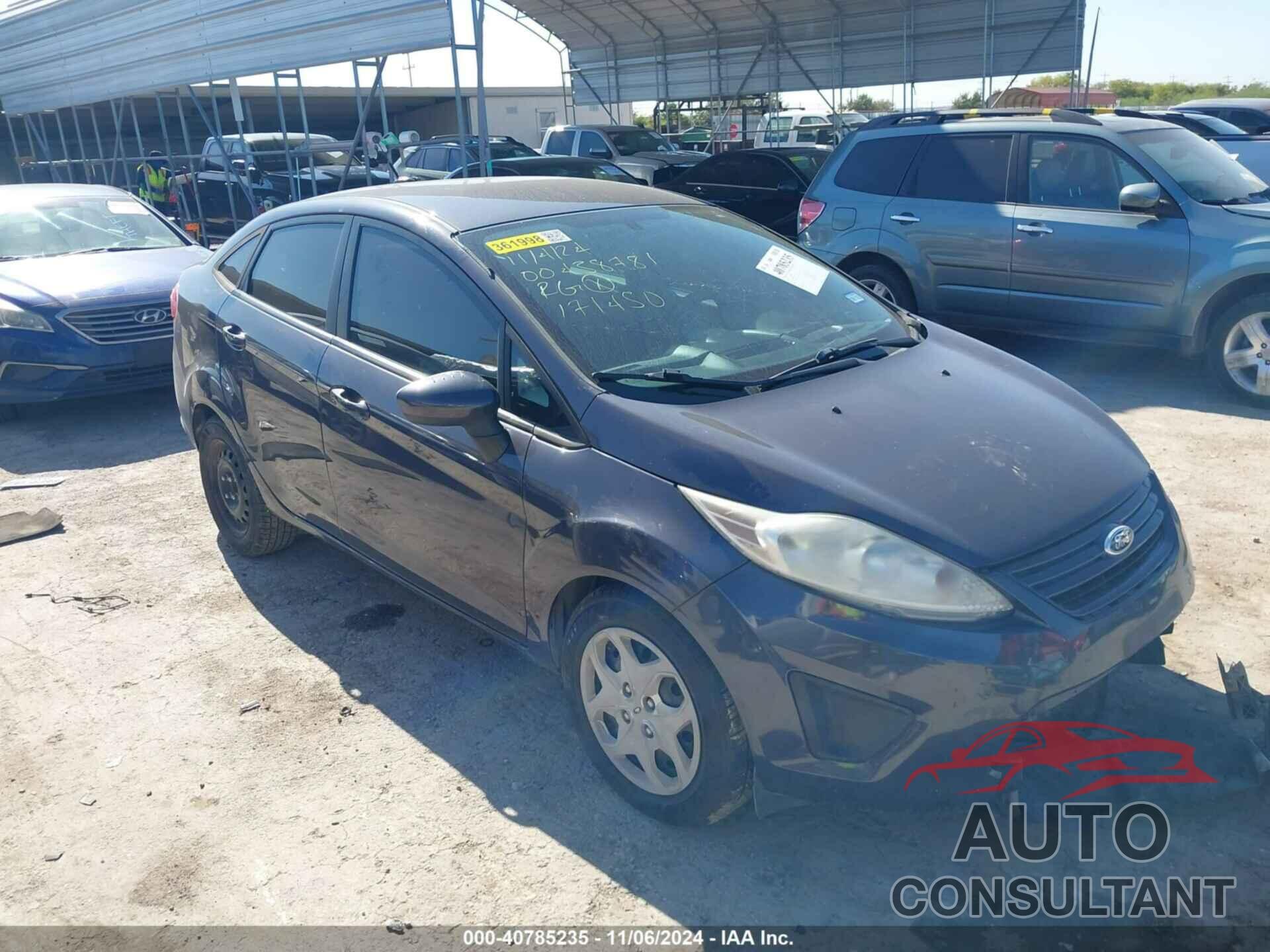 FORD FIESTA 2013 - 3FADP4AJ0DM171450