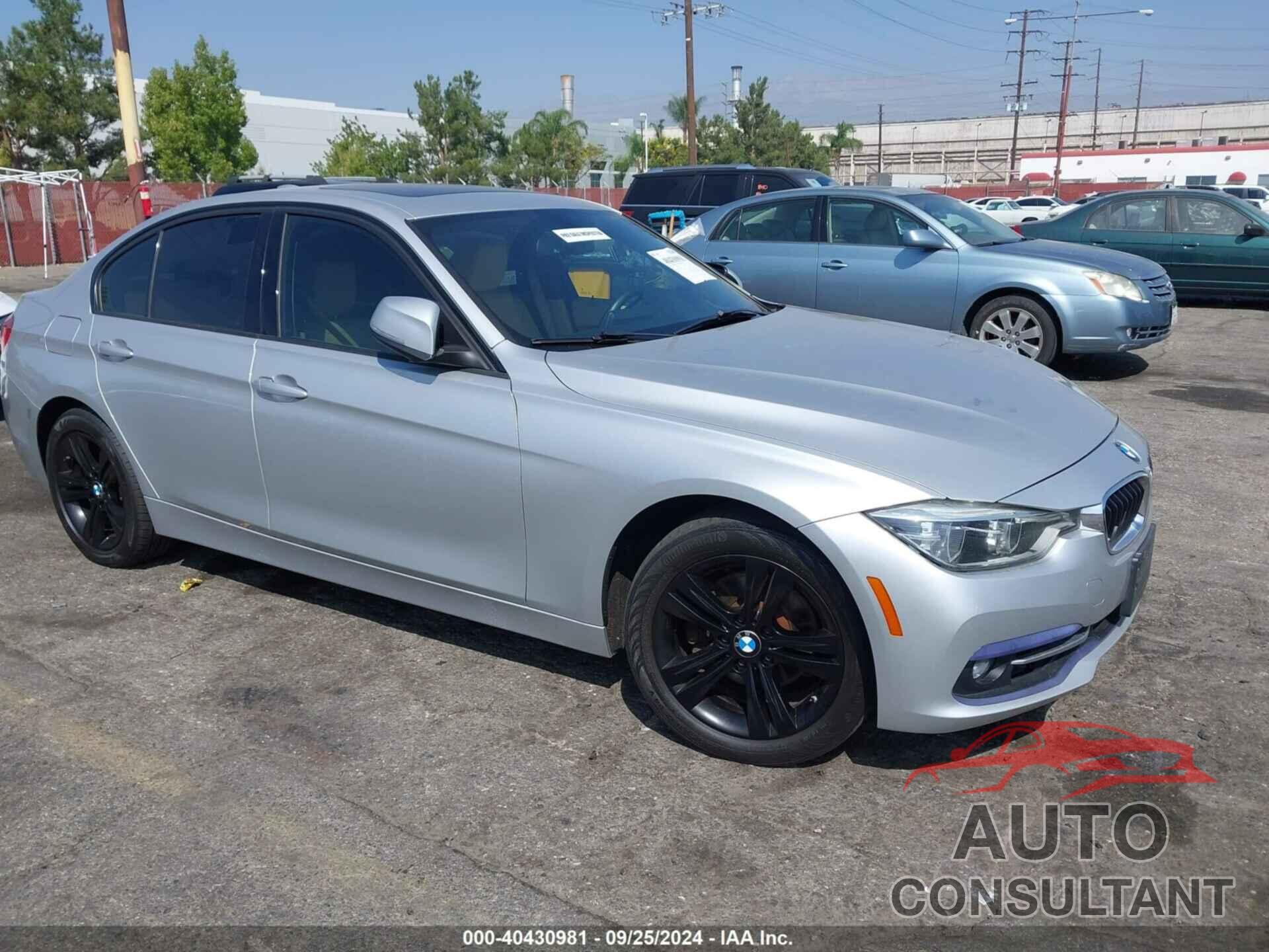 BMW 328I 2016 - WBA8E3G53GNU03813