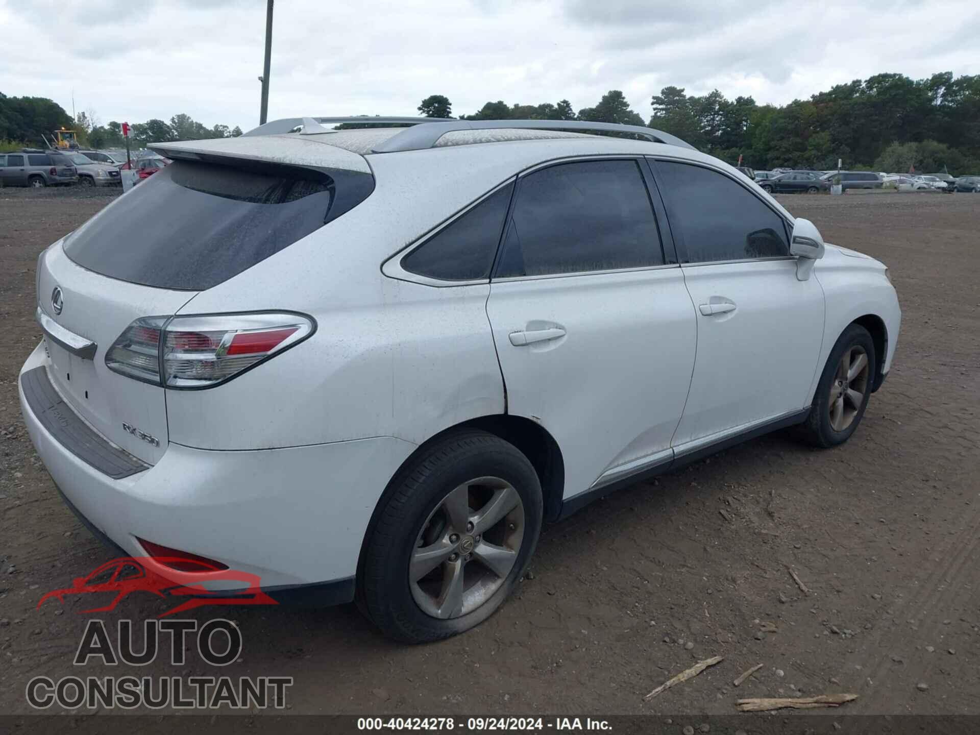 LEXUS RX 350 2010 - 2T2BK1BA2AC035141