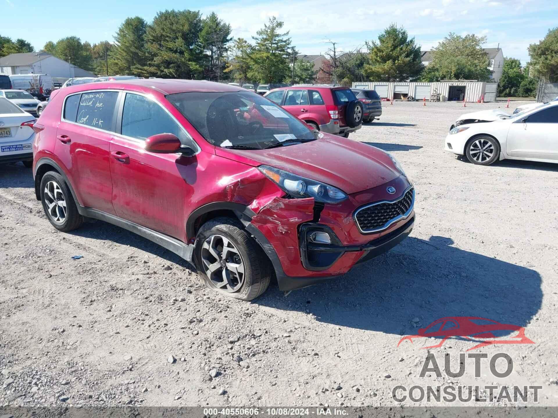 KIA SPORTAGE 2020 - KNDPMCAC4L7841022