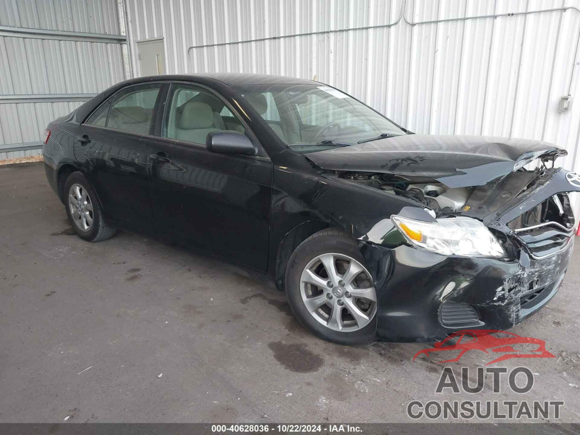 TOYOTA CAMRY 2010 - JTNBK3EK3A3049140