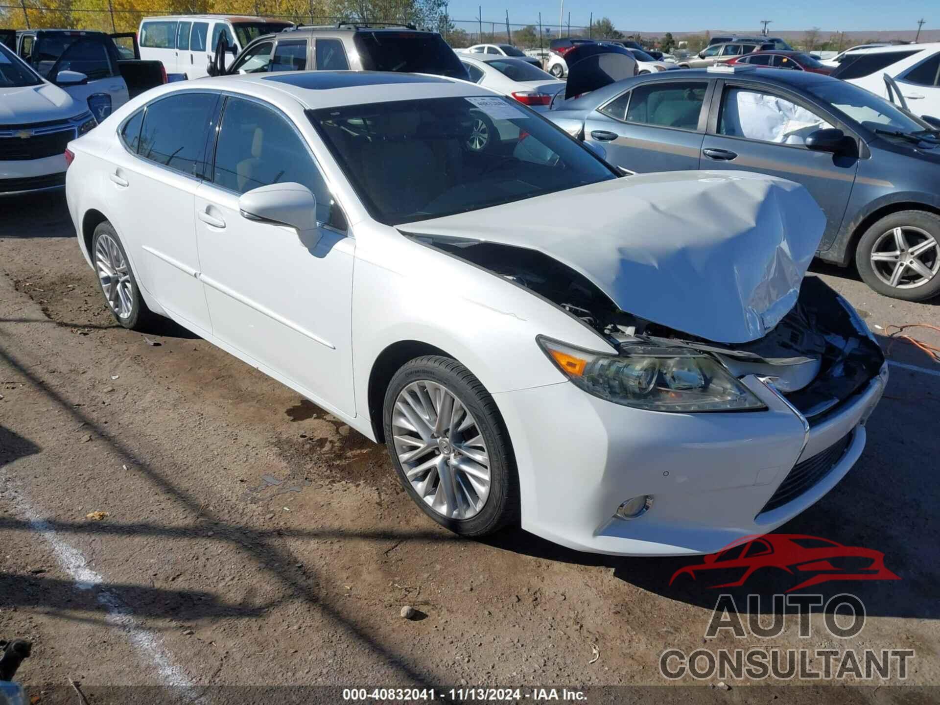 LEXUS ES 350 2013 - JTHBK1GGXD2040378