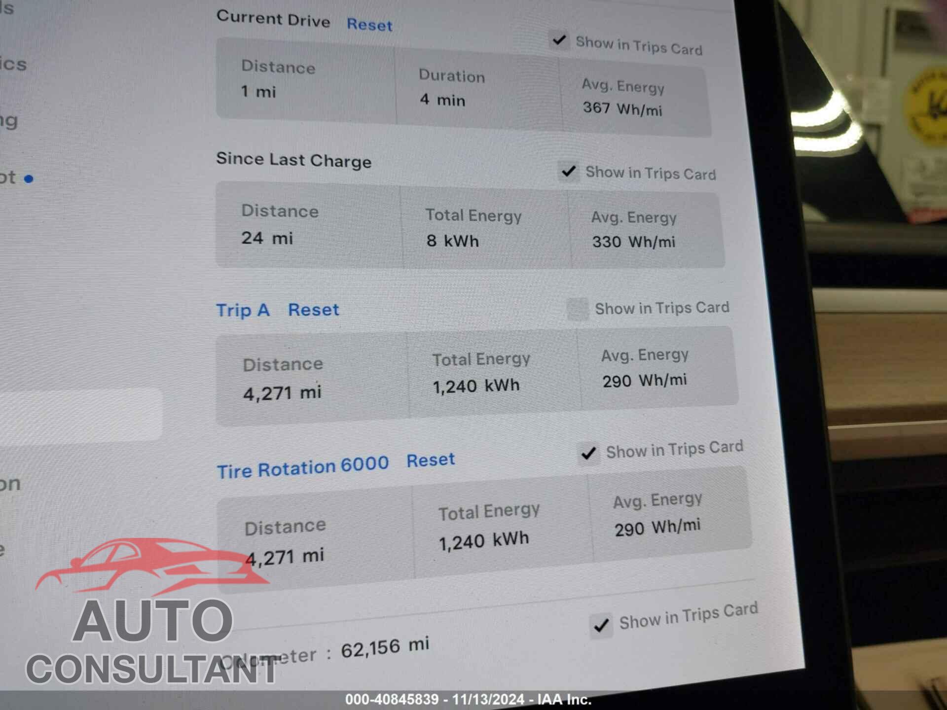 TESLA MODEL 3 2019 - 5YJ3E1EB6KF384952