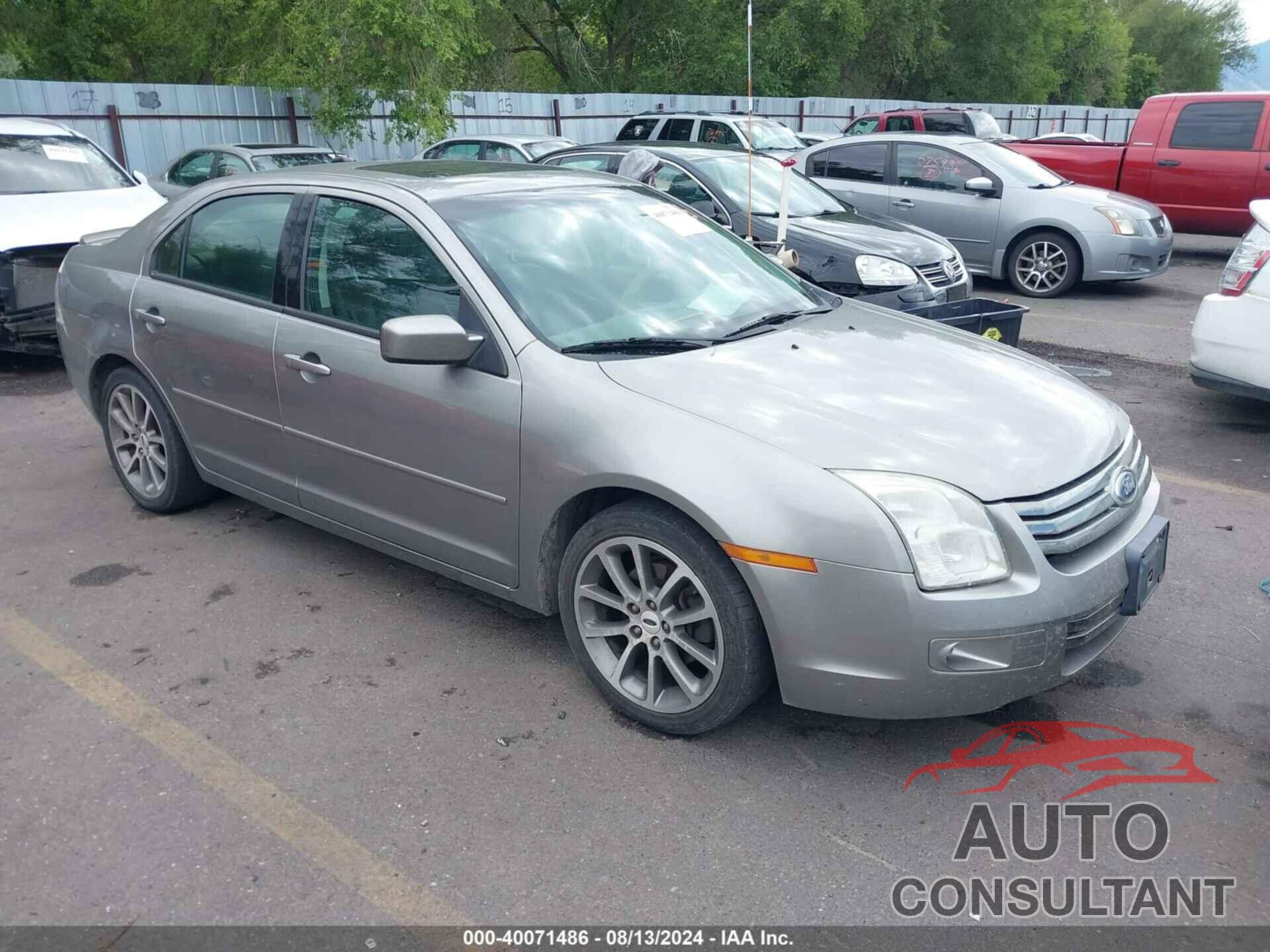 FORD FUSION 2009 - 3FAHP07169R136696