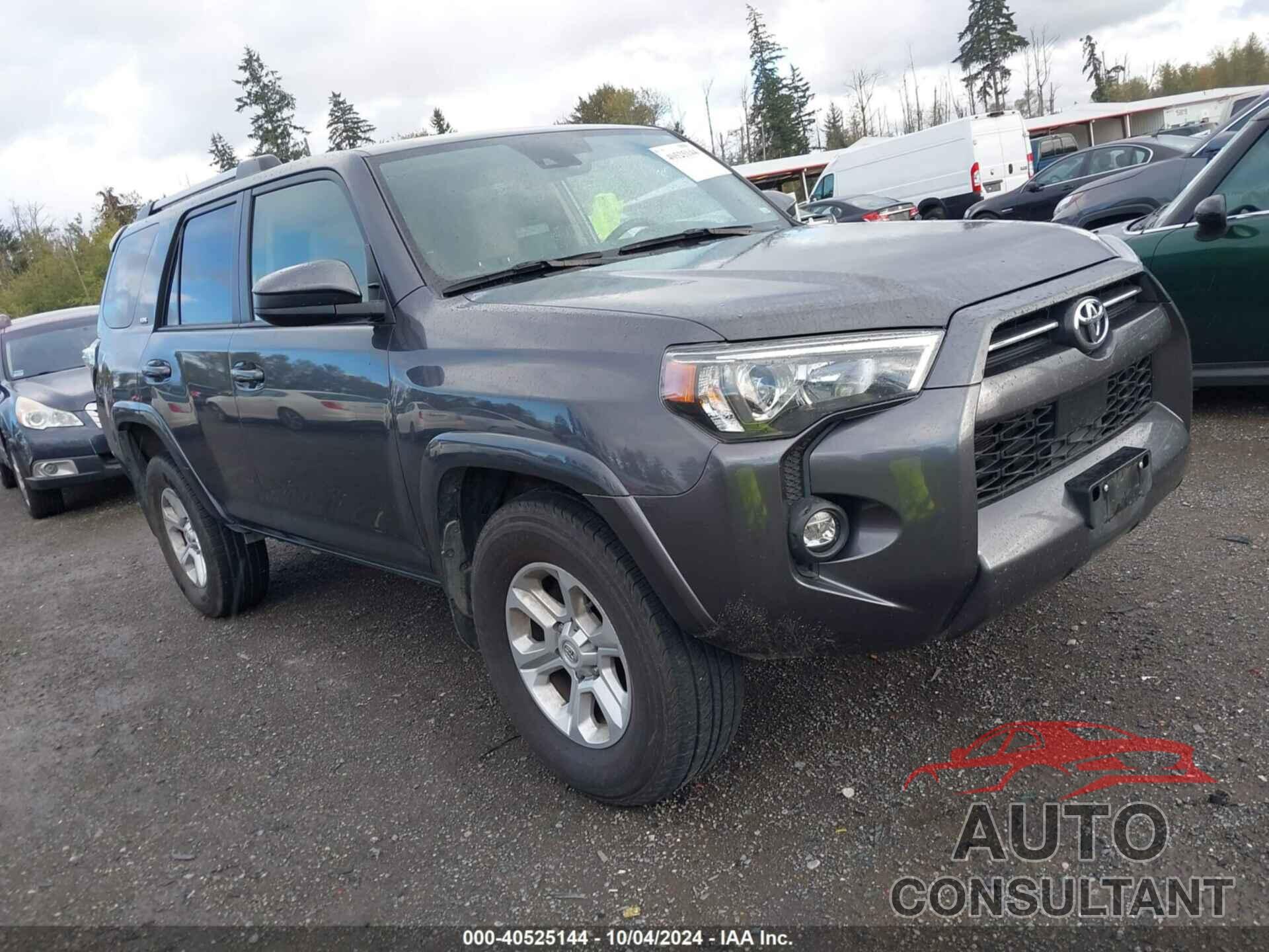 TOYOTA 4RUNNER 2022 - JTEEU5JR6N5264852