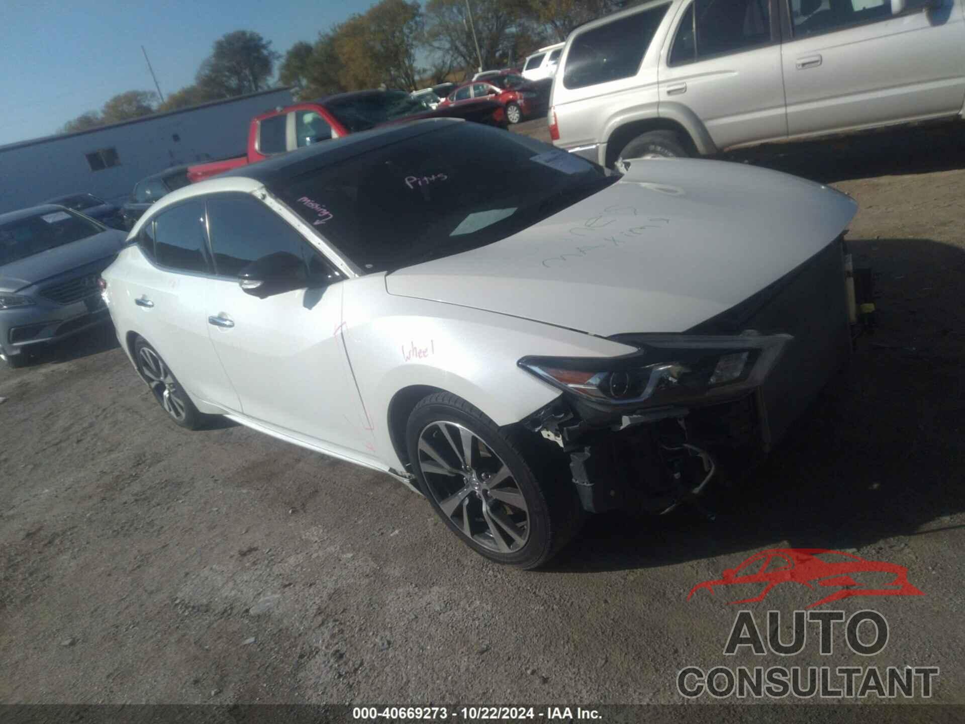 NISSAN MAXIMA 2016 - 1N4AA6AP0GC389401