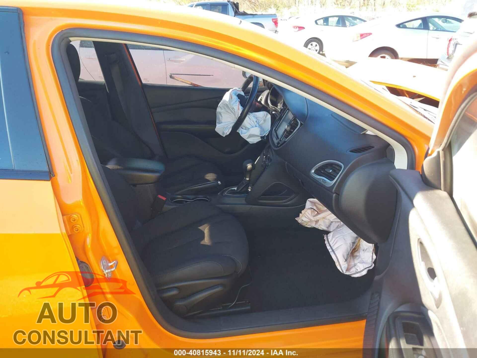 DODGE DART 2013 - 1C3CDFBA8DD333611
