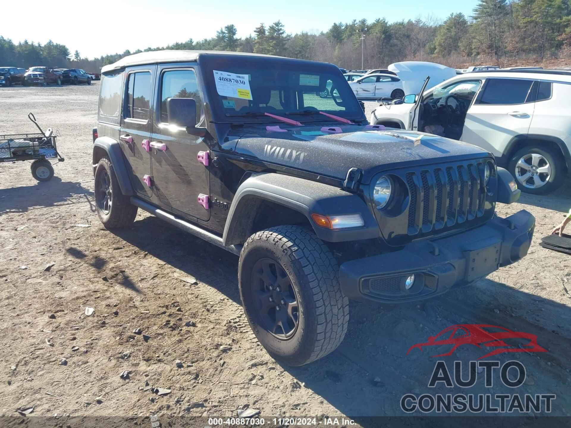 JEEP WRANGLER UNLIMITED 2021 - 1C4HJXDN8MW773686
