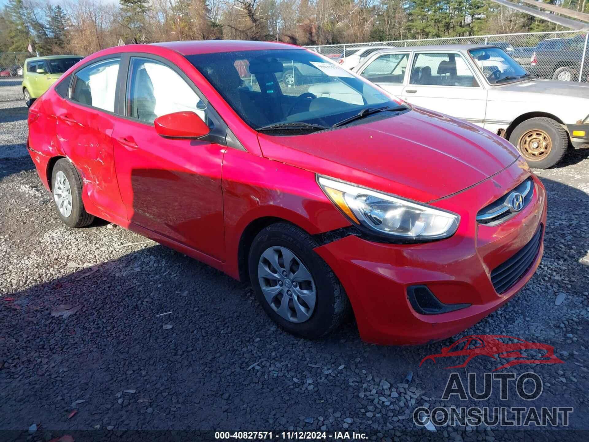 HYUNDAI ACCENT 2017 - KMHCT4AE4HU237998