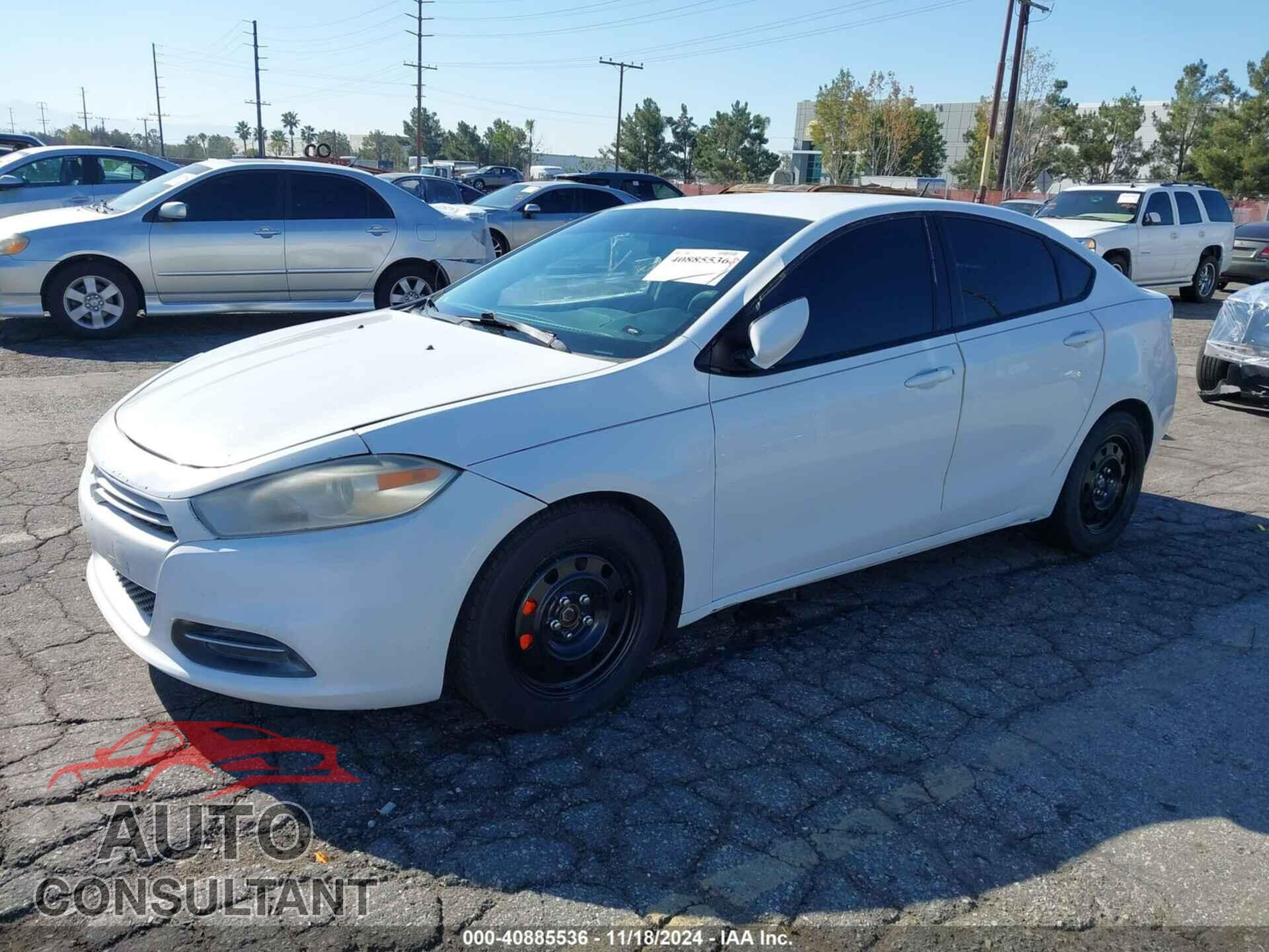 DODGE DART 2015 - 1C3CDFAA6FD405474