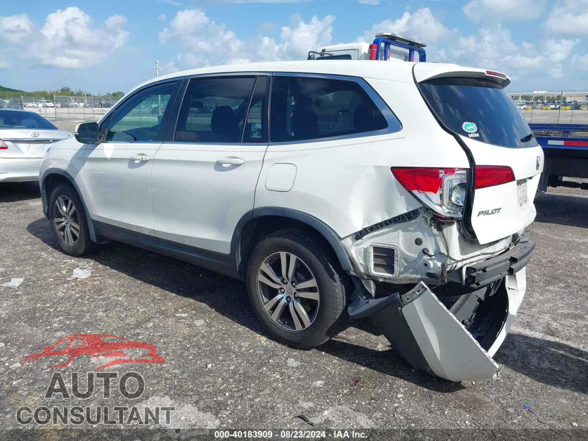 HONDA PILOT 2017 - 5FNYF5H36HB028234