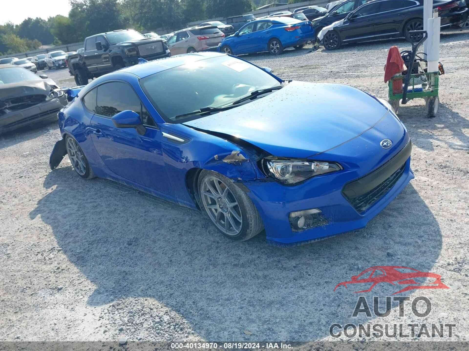 SUBARU BRZ 2016 - JF1ZCAC1XG9604515