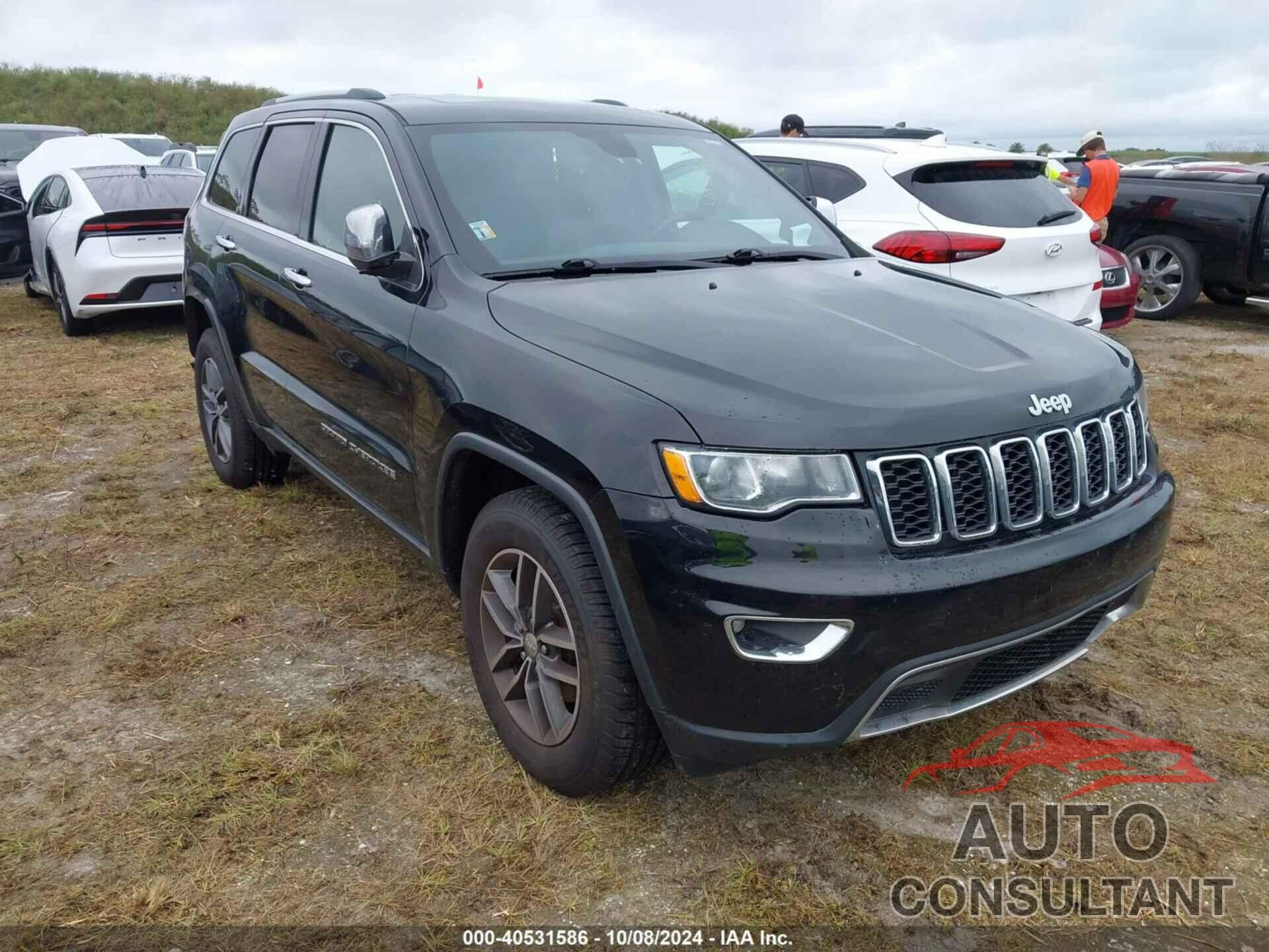 JEEP GRAND CHEROKEE 2017 - 1C4RJFBG8HC822413