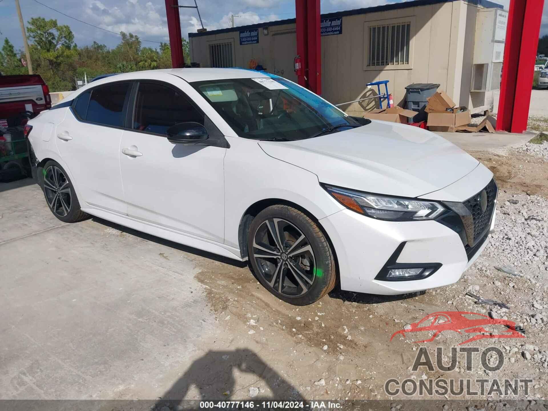 NISSAN SENTRA 2020 - 3N1AB8DV2LY275479
