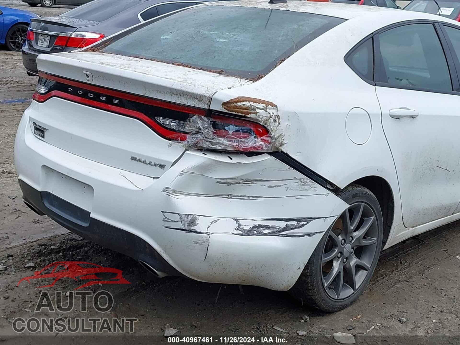 DODGE DART 2015 - 1C3CDFBB2FD119239