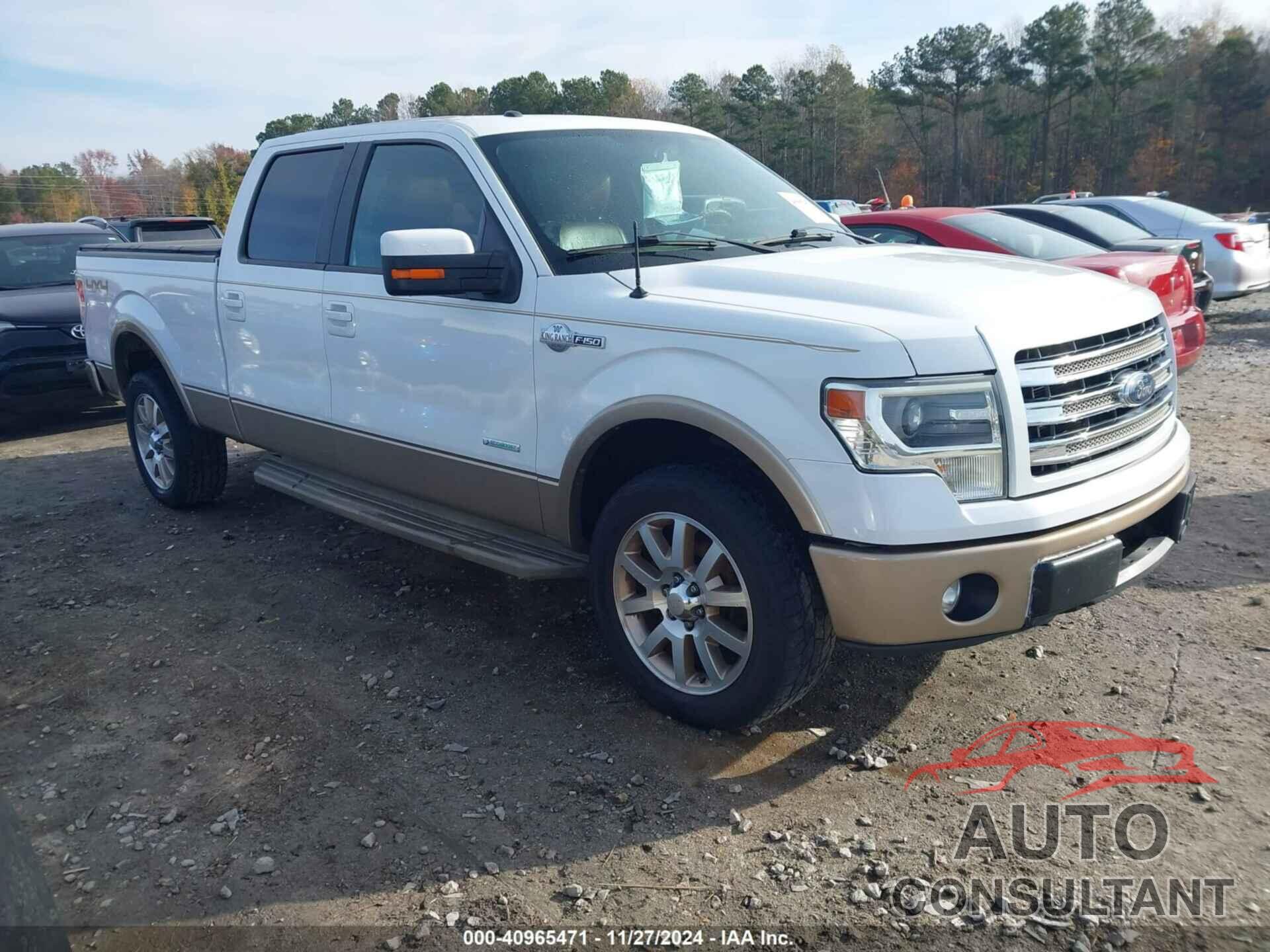 FORD F-150 2013 - 1FTFW1ET3DKF65287