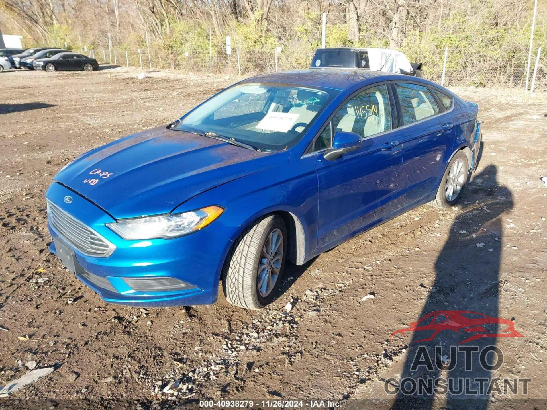 FORD FUSION 2017 - 3FA6P0H72HR196872