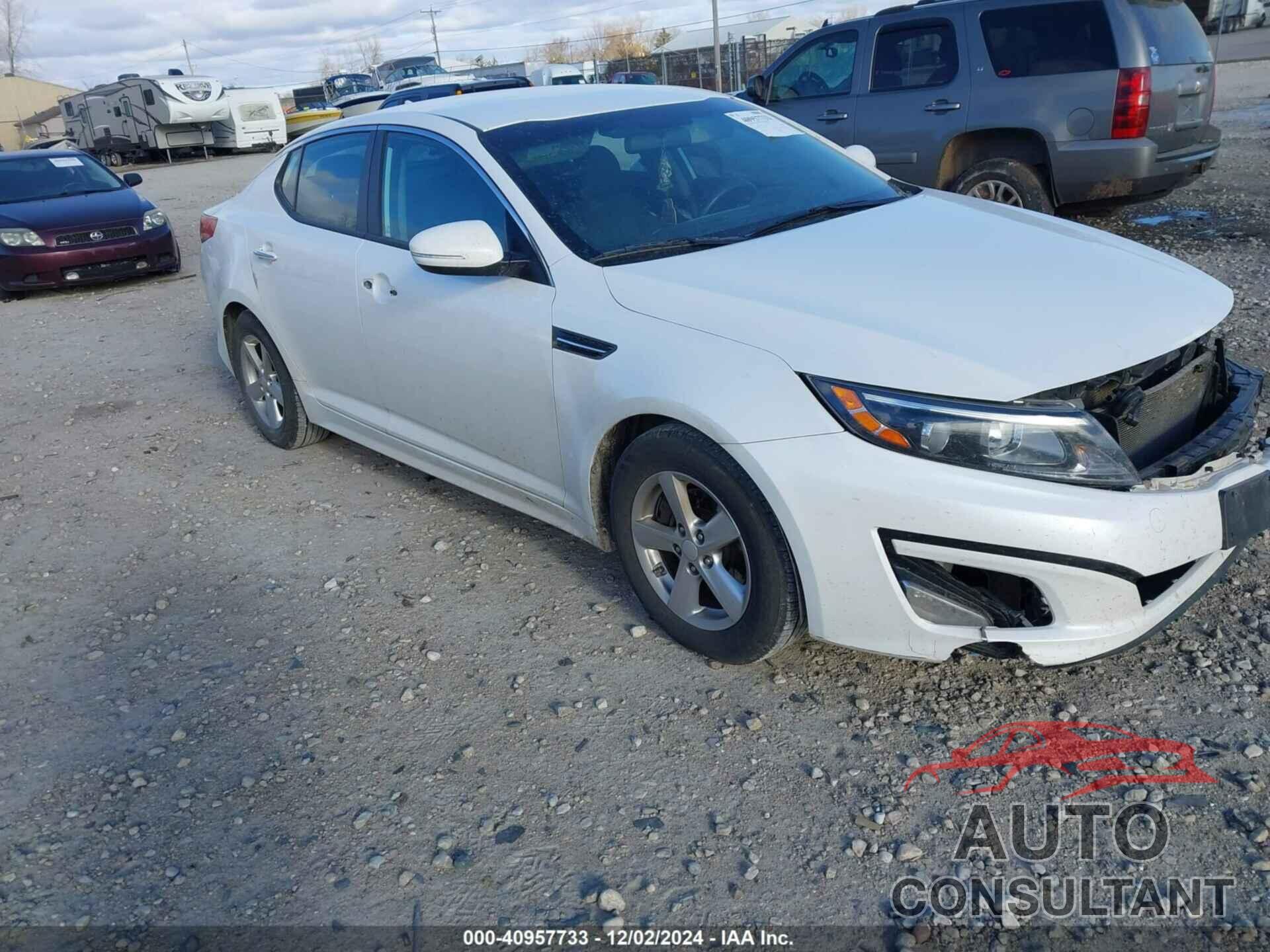 KIA OPTIMA 2015 - KNAGM4A70F5646007