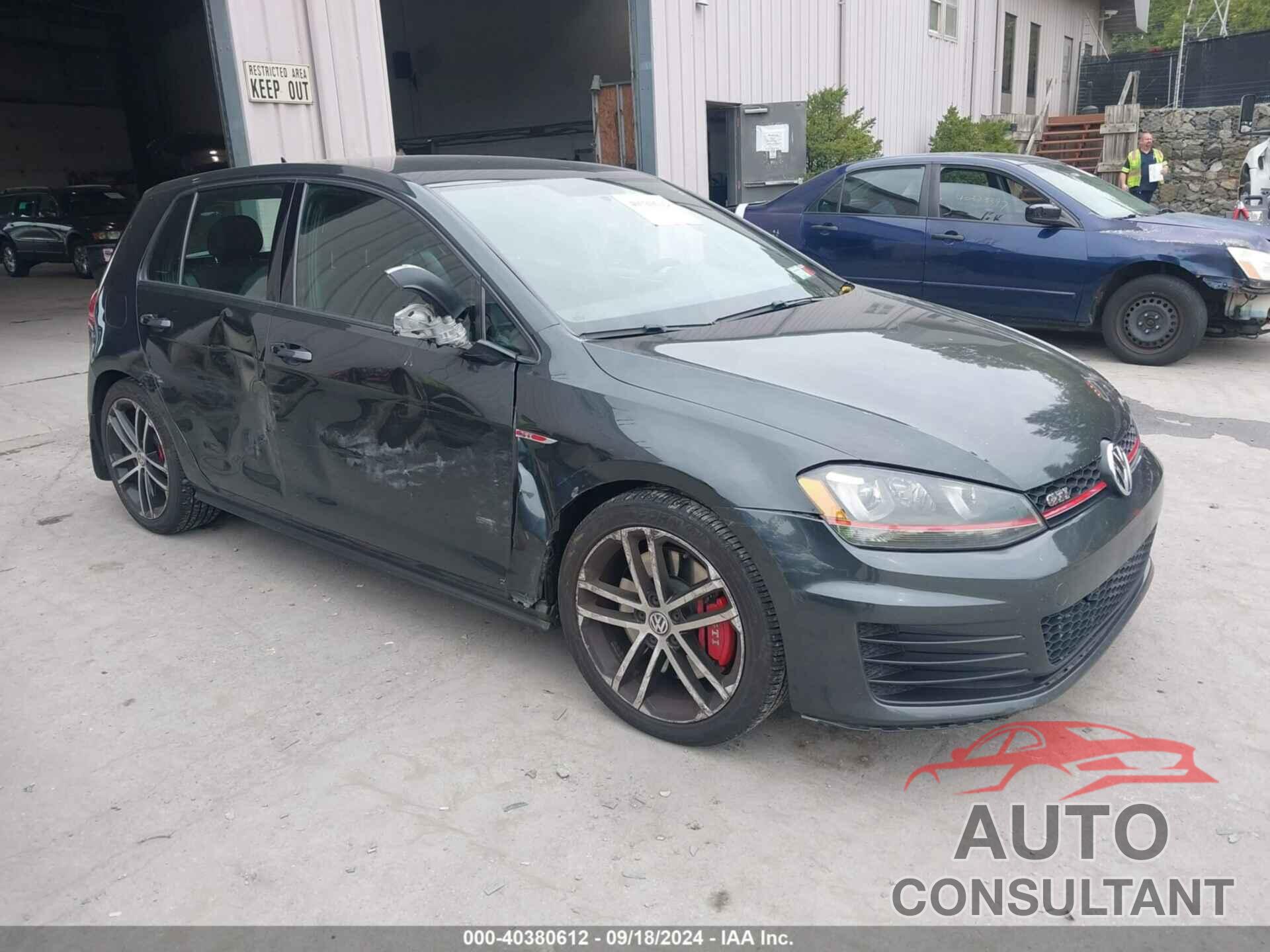 VOLKSWAGEN GOLF GTI 2017 - 3VW547AU7HM074333