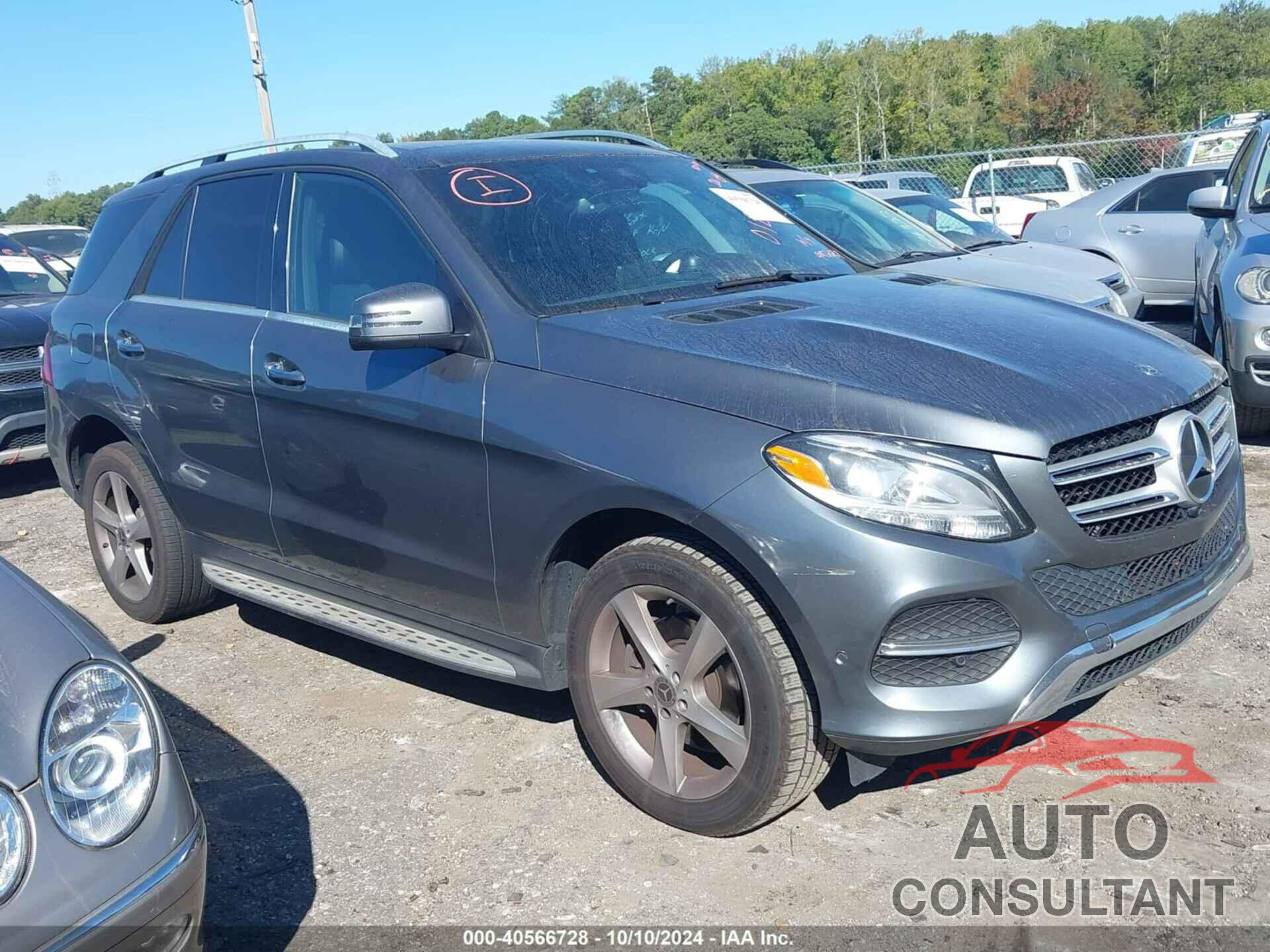MERCEDES-BENZ GLE 350 2018 - 4JGDA5JB1JB012980