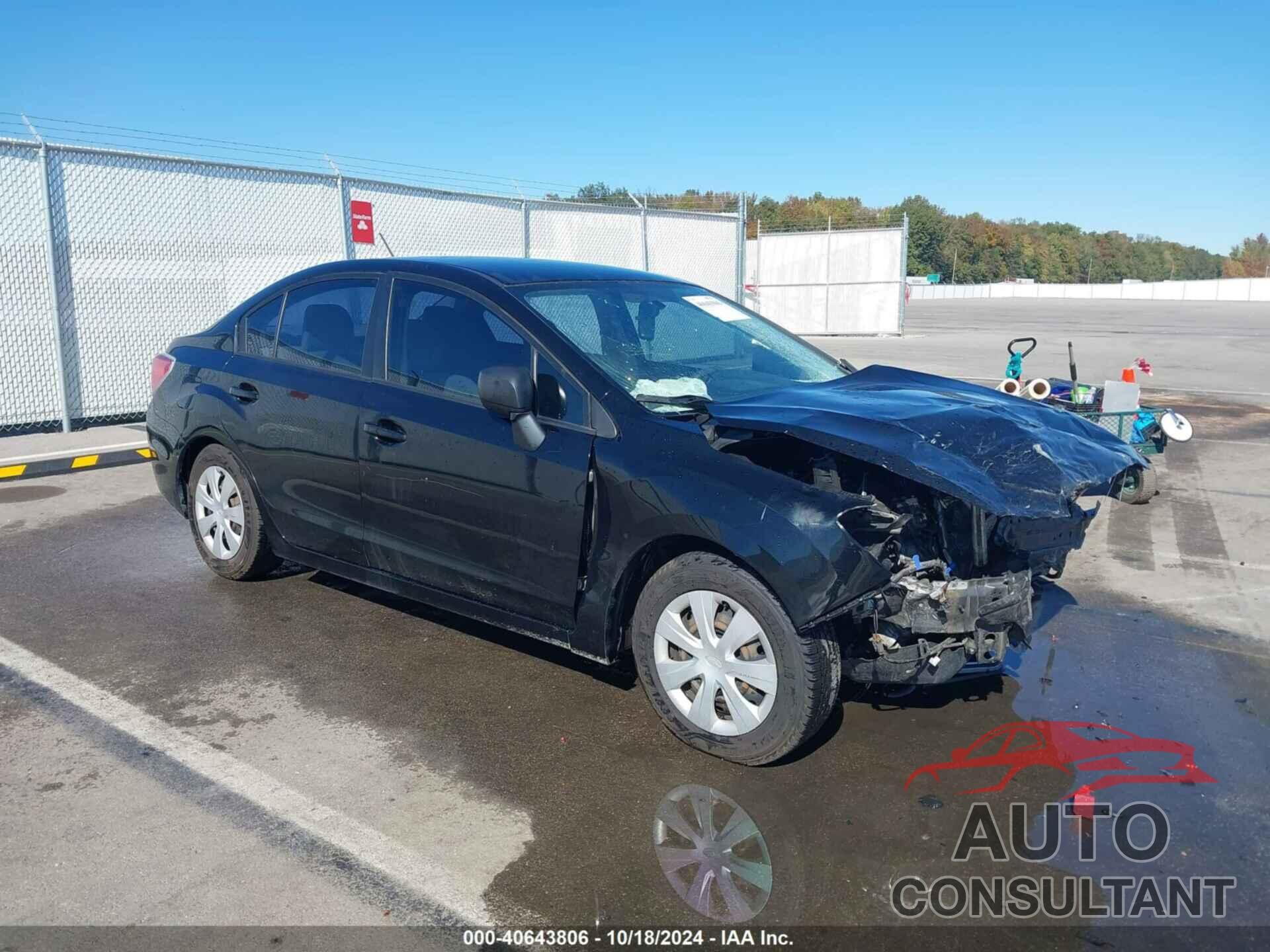 SUBARU IMPREZA 2012 - JF1GJAA62CH024462