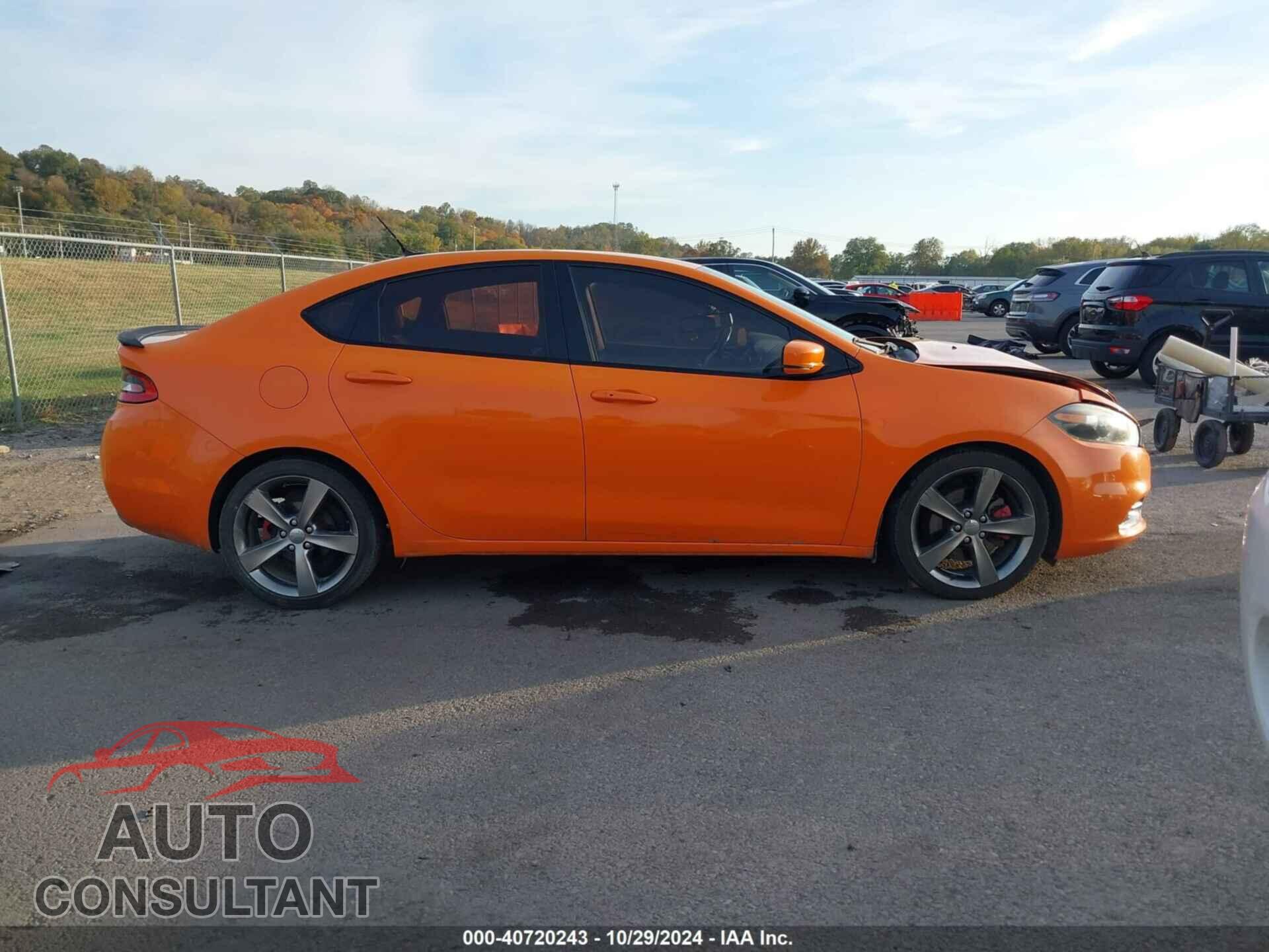 DODGE DART 2014 - 1C3CDFEB5ED719876