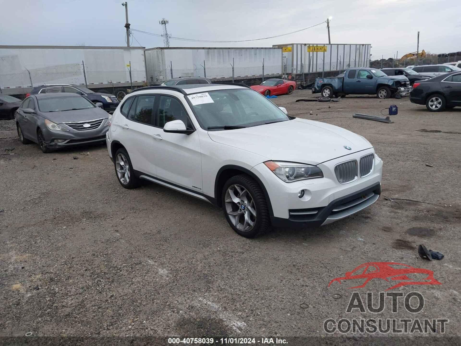 BMW X1 2013 - WBAVL1C57DVR83887