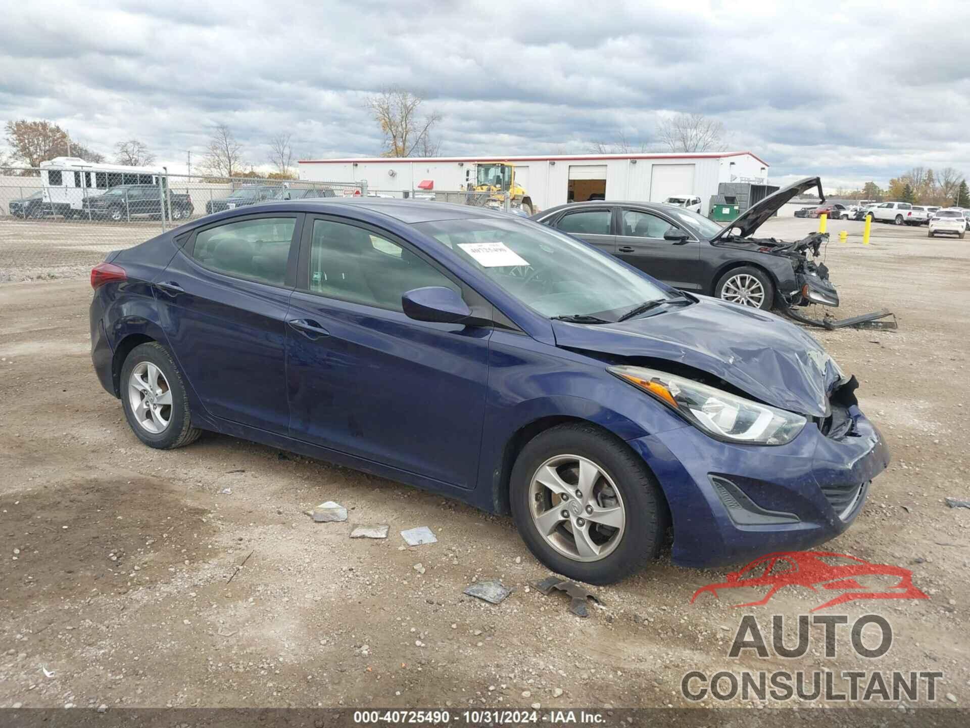 HYUNDAI ELANTRA 2014 - 5NPDH4AE7EH483394
