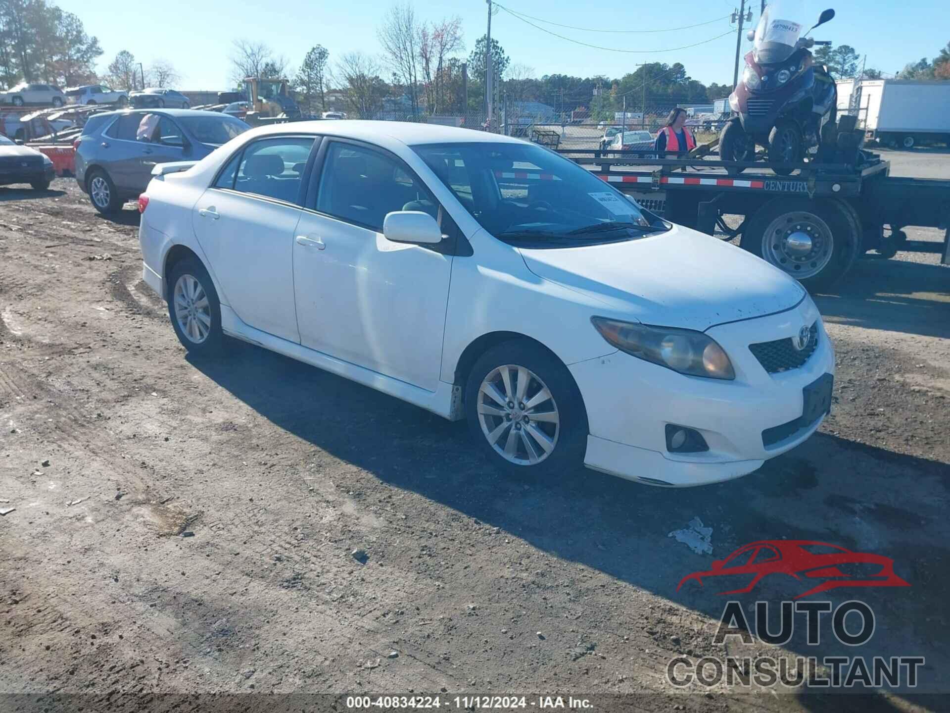 TOYOTA COROLLA 2010 - 1NXBU4EE1AZ382716